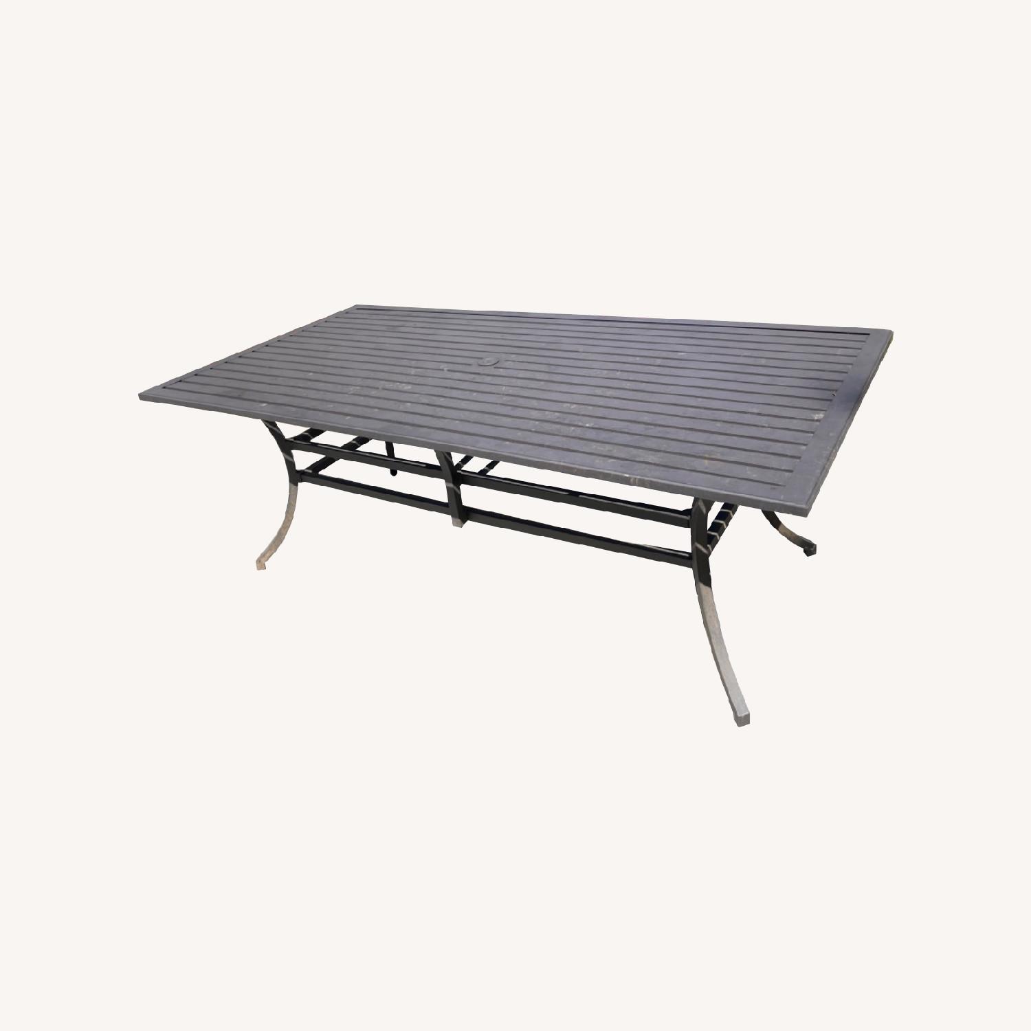 Ballard Designs Outdoor Table & 4 Chairs - image-0