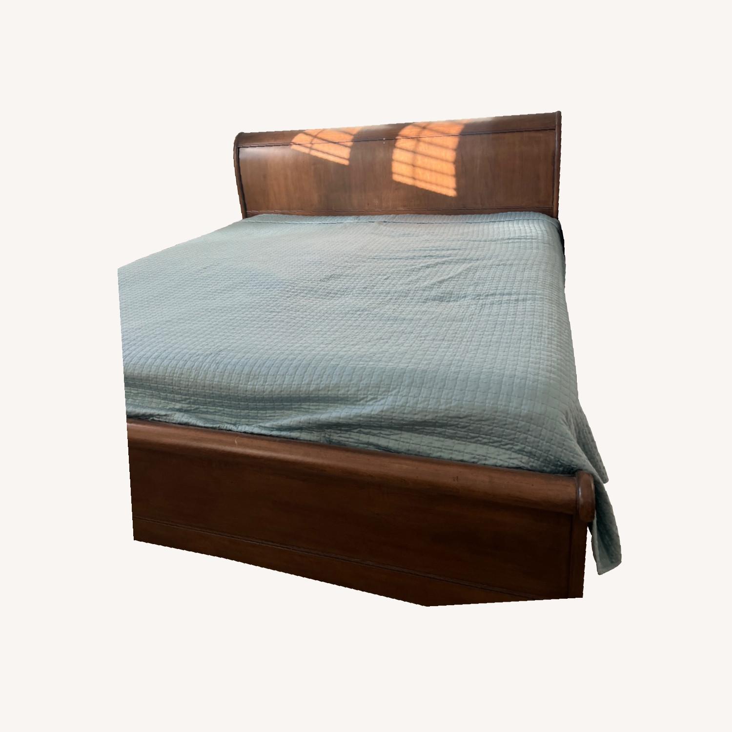 Ethan Allen King Size Bed - image-0