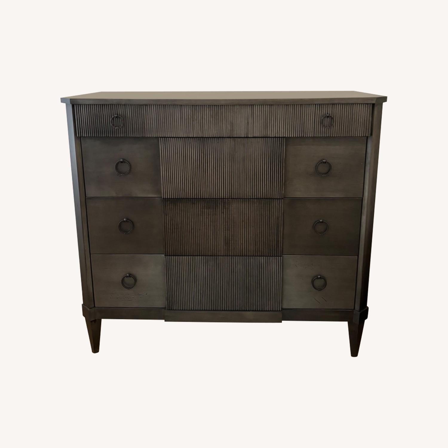 Ethan Allen Adelaide Dark Grey Chest/Dresser - image-0