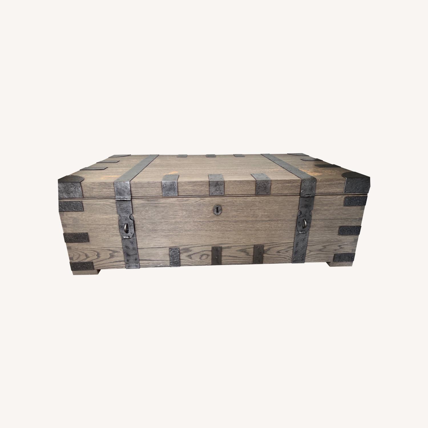 Restoration Hardware Coffee Table Trunk - image-0
