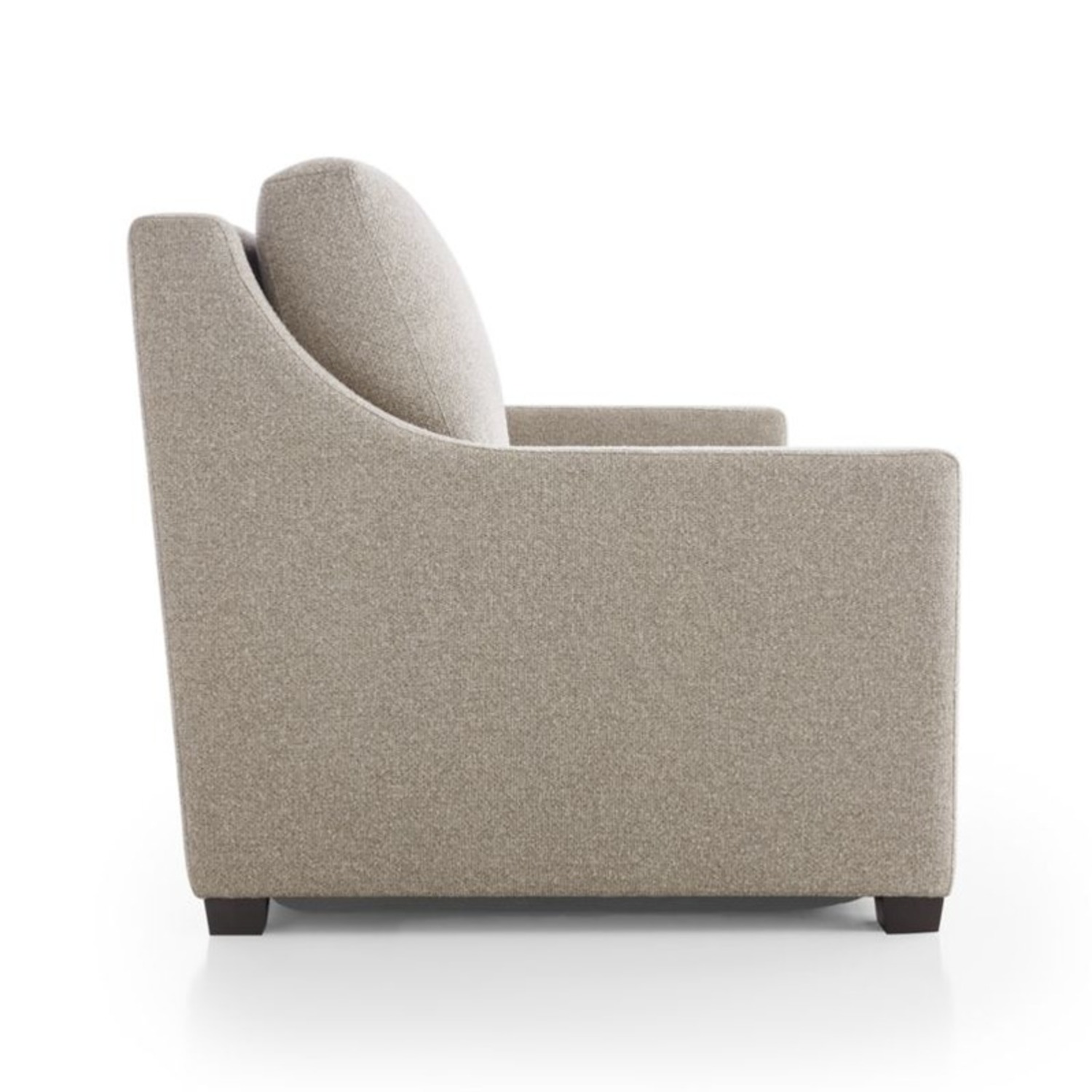 Crate & Barrel Perry 71" Queen Sleeper Sofa in Fog - image-5