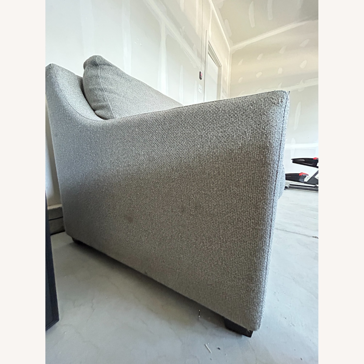 Crate & Barrel Perry 71" Queen Sleeper Sofa in Fog - image-9