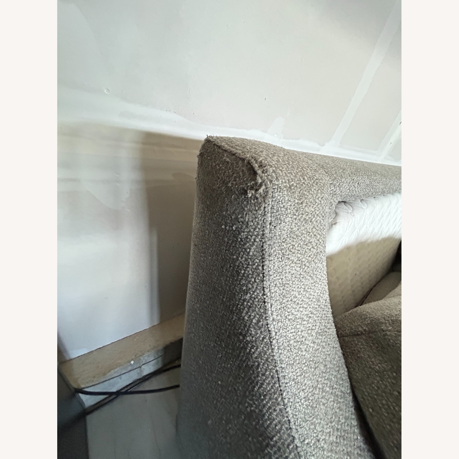 Crate & Barrel Perry 71" Queen Sleeper Sofa in Fog - image-10