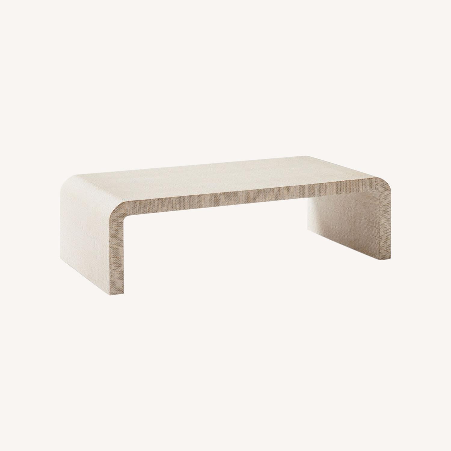 West Elm Syros Waterfall Coffee Table (44") - image-0