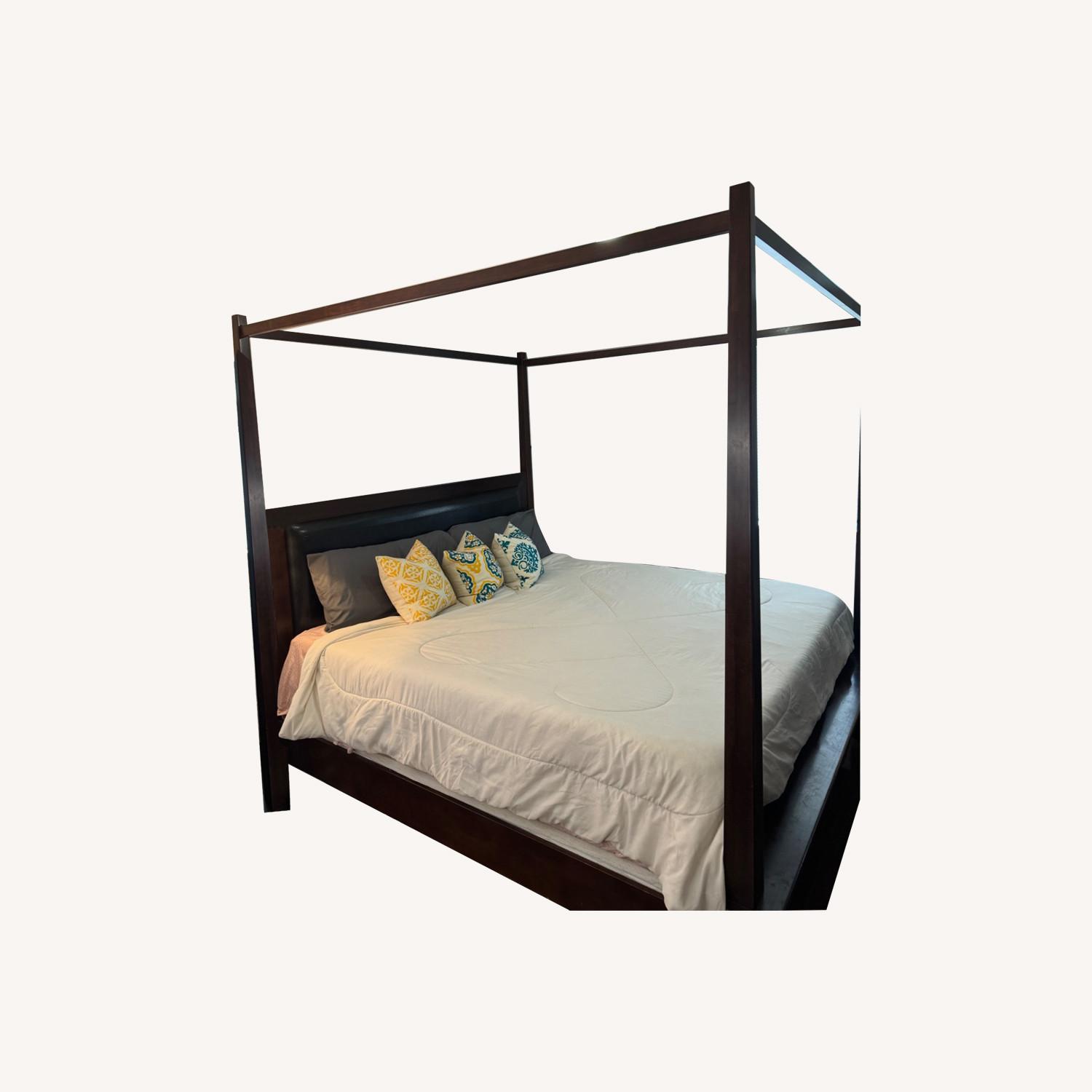 King Canopy Bed - image-0