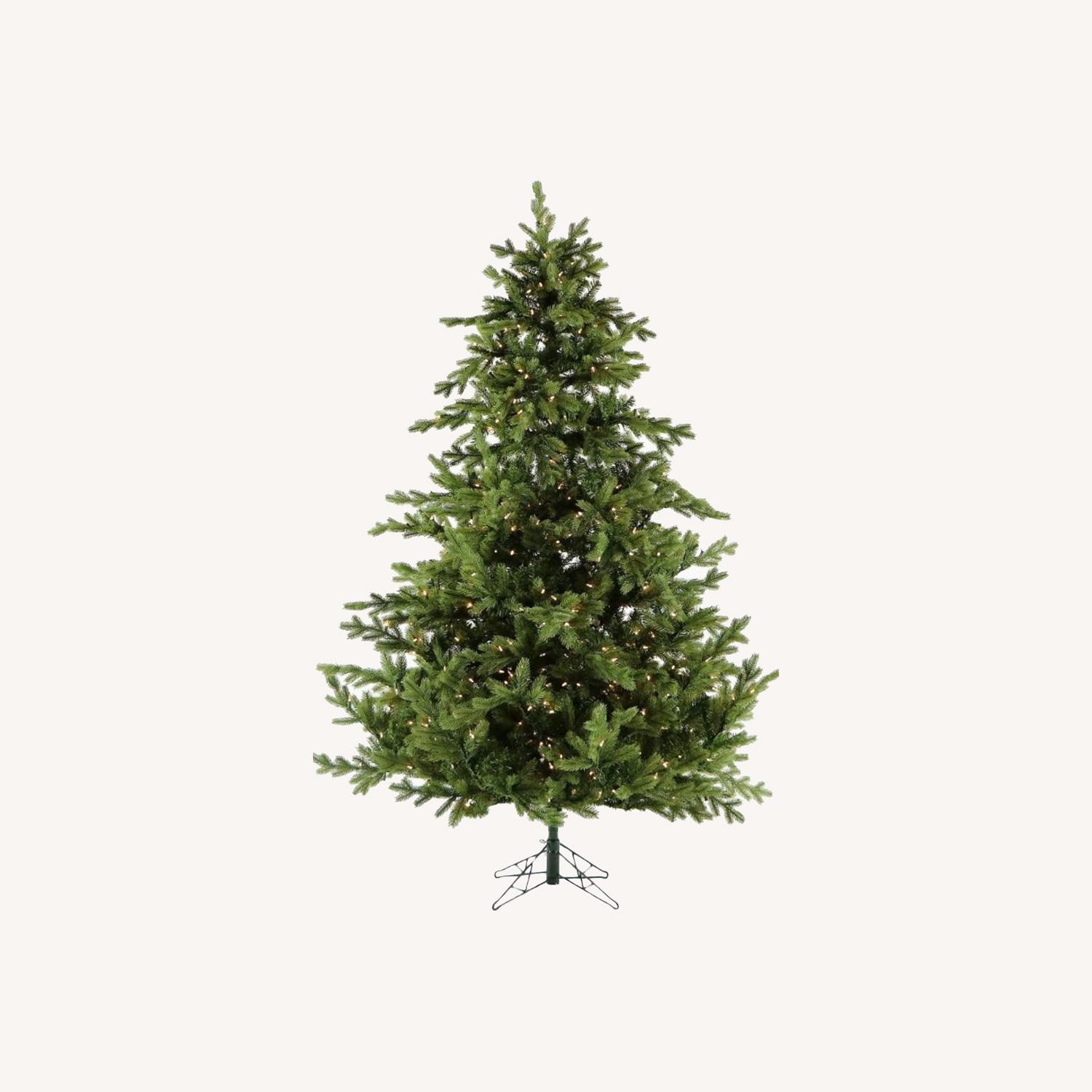 Virginia Fir Pre-Lit 7.5 Ft Artificial Tree - image-0