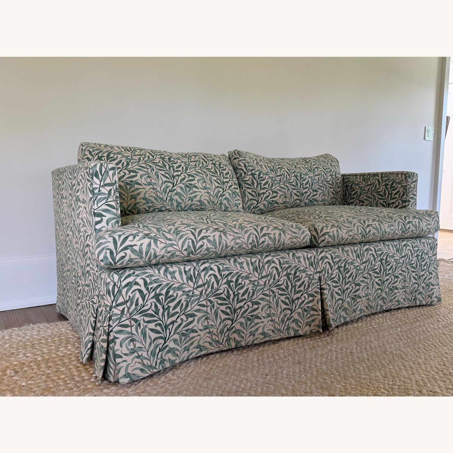 Custom William Morris Willow Bough Sofa - image-4