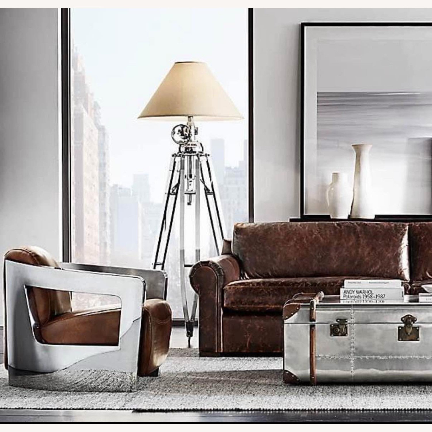 Restoration Hardware Richard's 59" XL Coffee Table - image-2