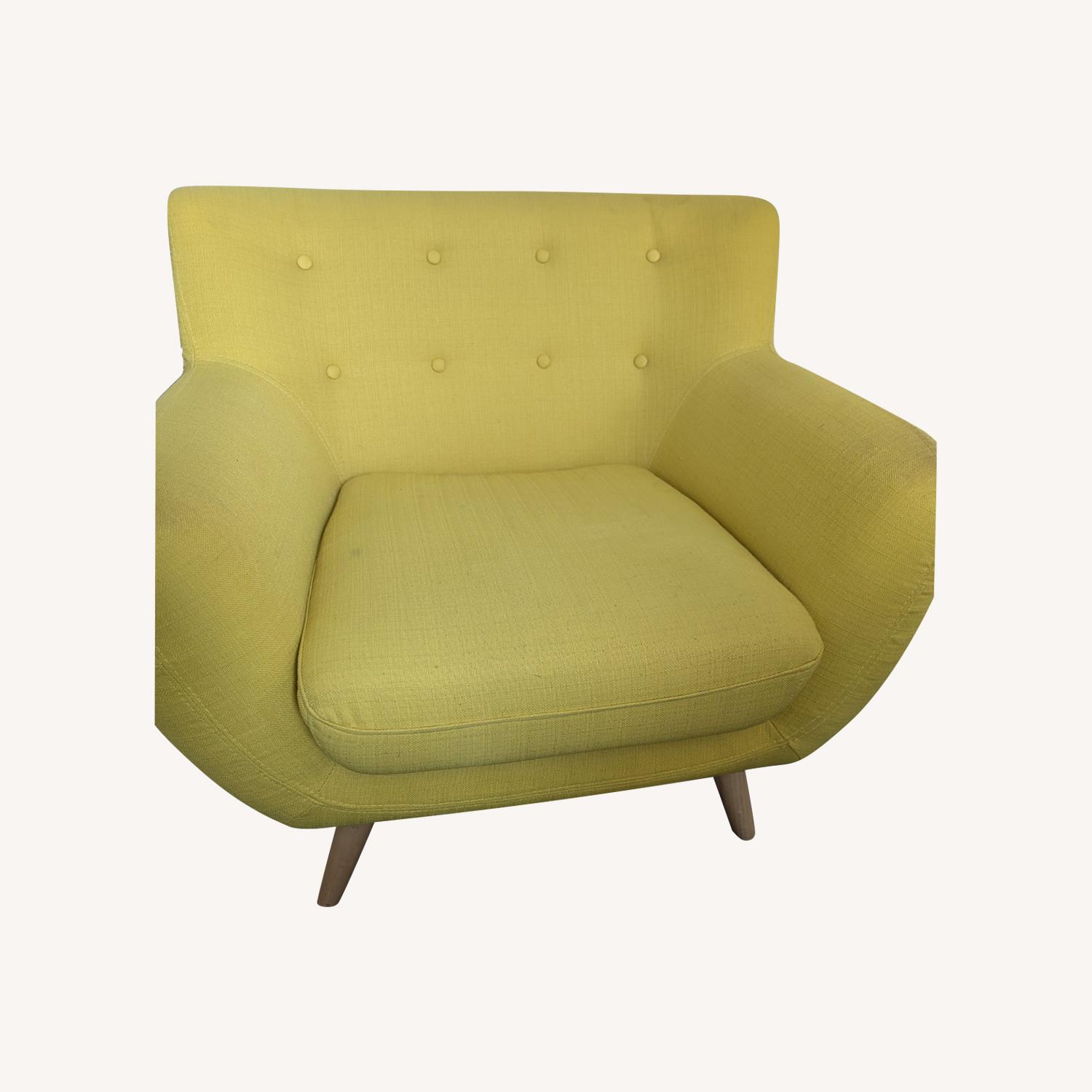 Sunshine Yellow Armchair - image-0