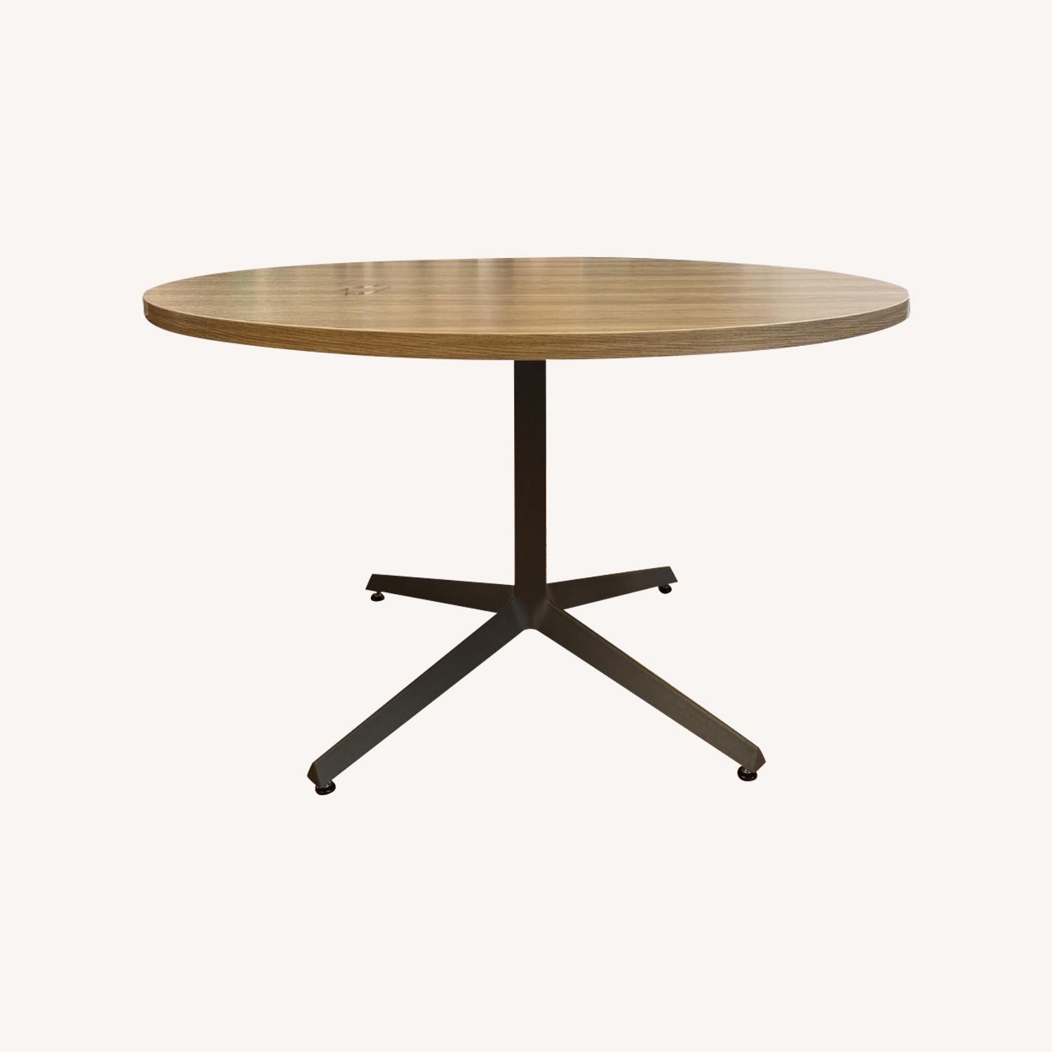 48" Dia Dining/Meeting/Game/Conference Round Table - image-0