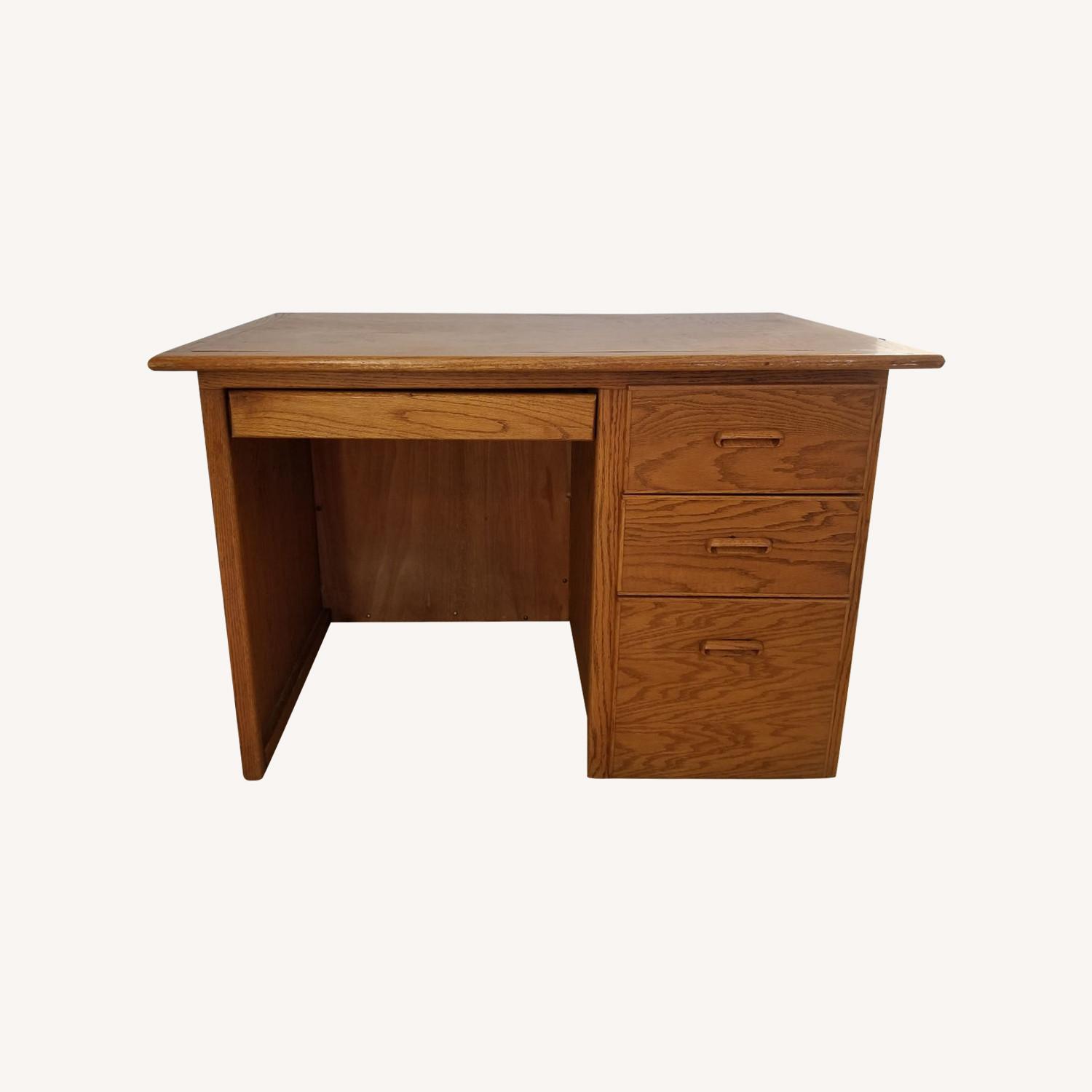 Oak Desk - image-0