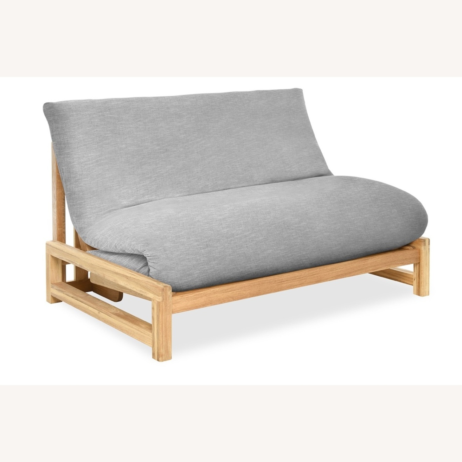 Linear - 2 Seater Solid Oak Double Sofa Bed V3 - image-13