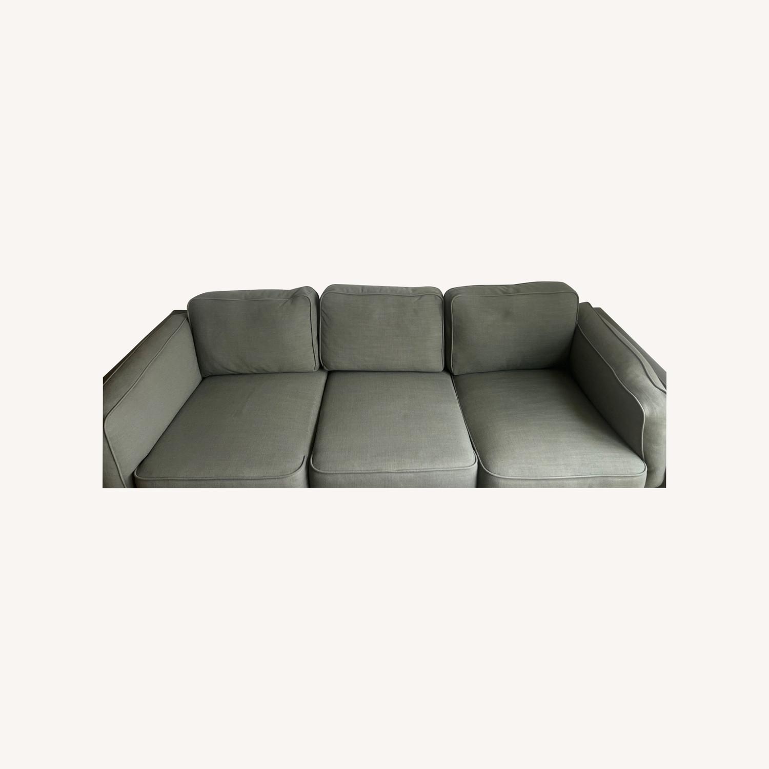Article Timber 90" Sofa Olio Green - image-0