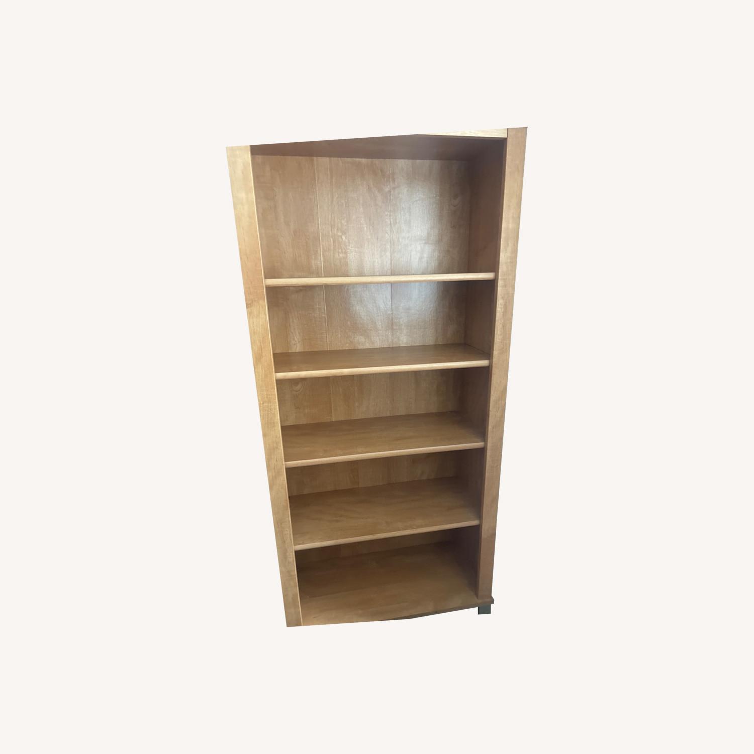 Light Wood Bookcase - image-0