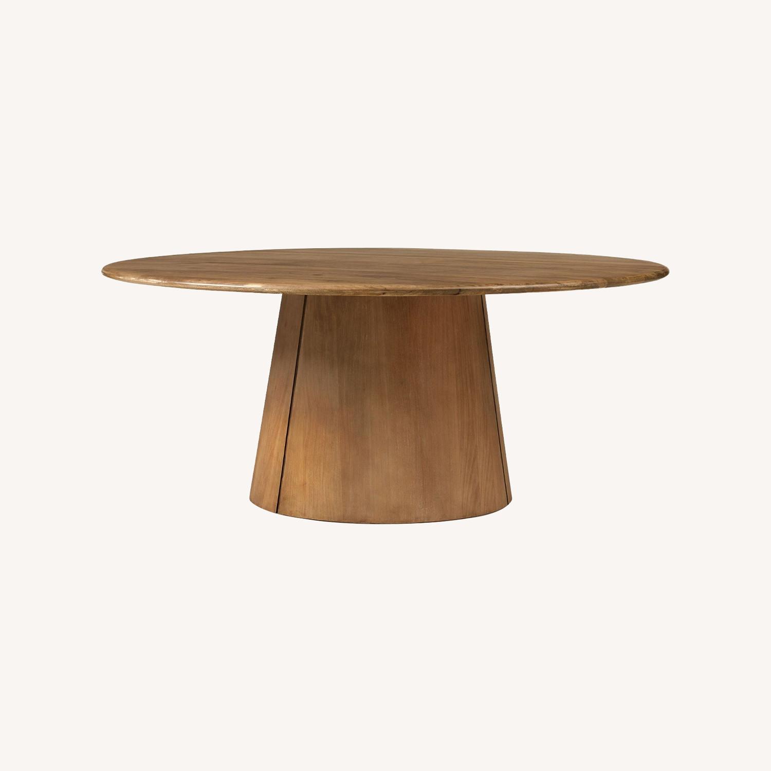 West Elm Anton Round Pedestal Dining Table - image-0