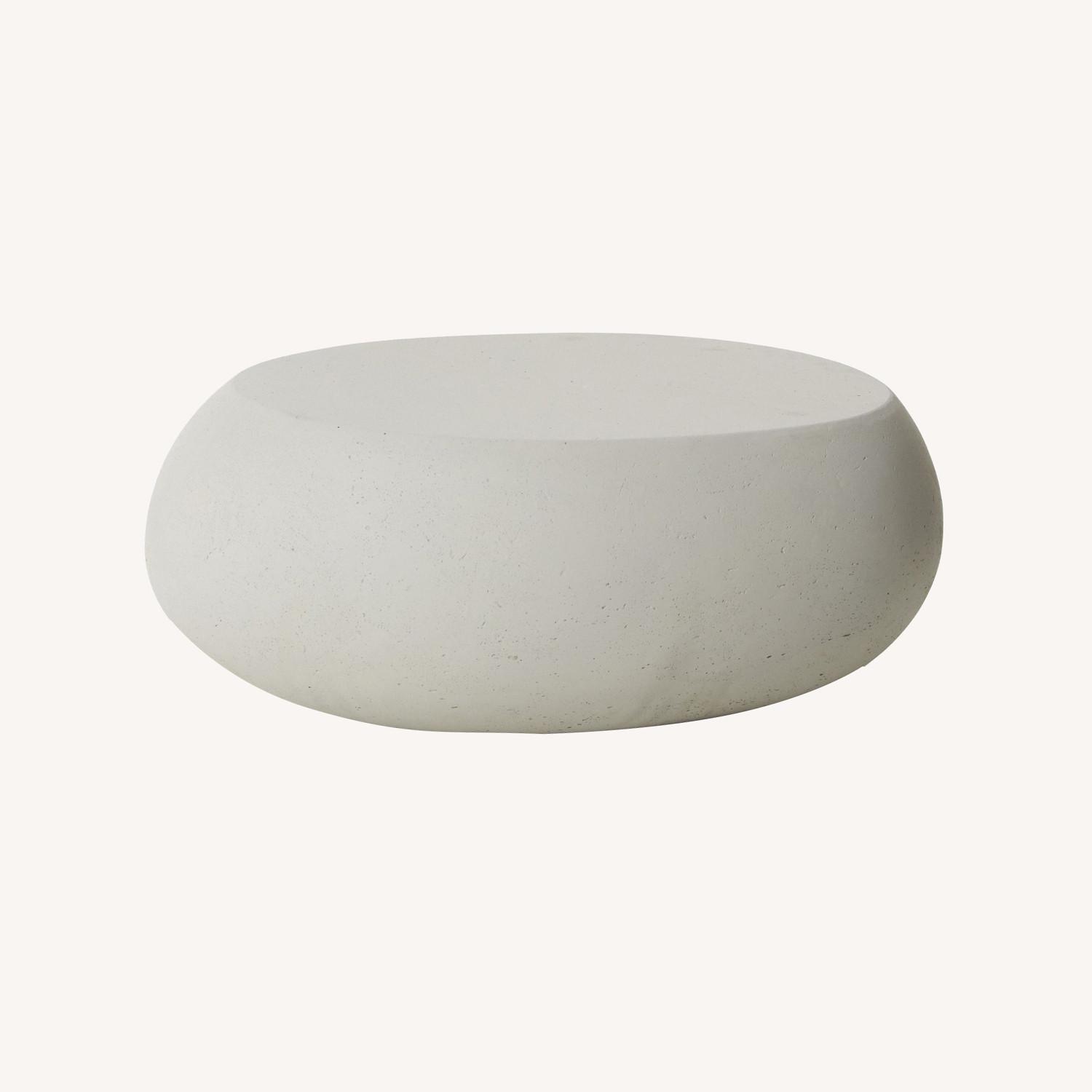 West Elm Pebble Indoor/Outdoor Oval Coffee Table - image-0