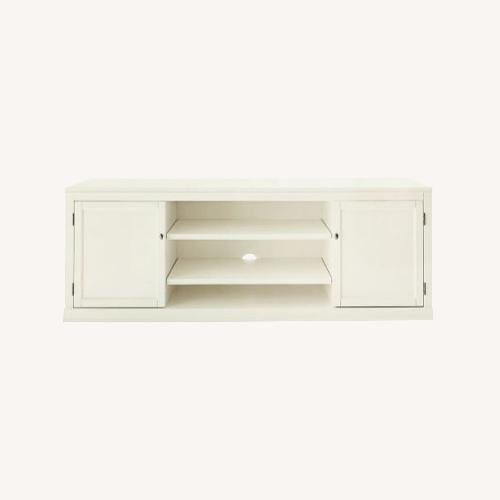 Used Pottery Barn Logan Media Console (62") for sale on AptDeco