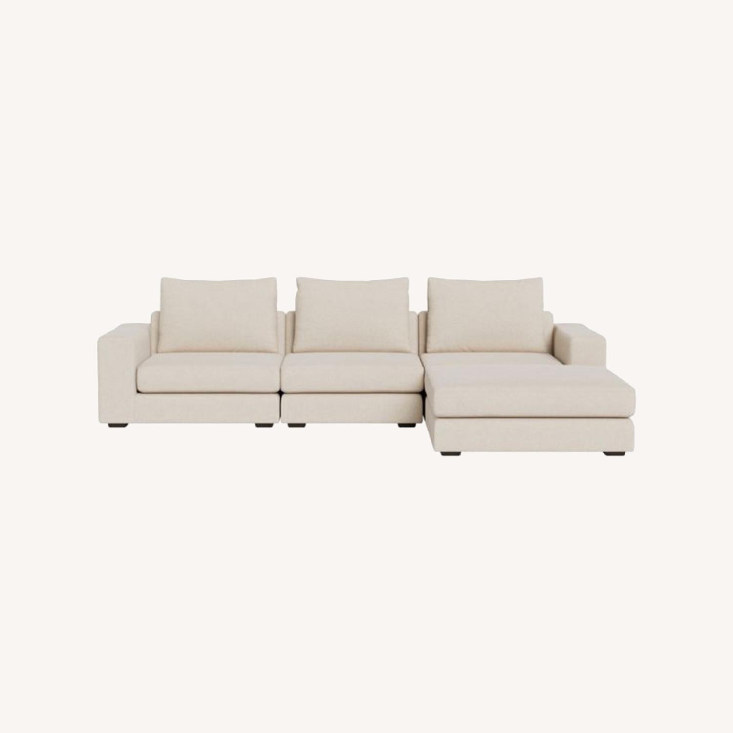Modani Braxton Sectional Sofa Cream - image-0