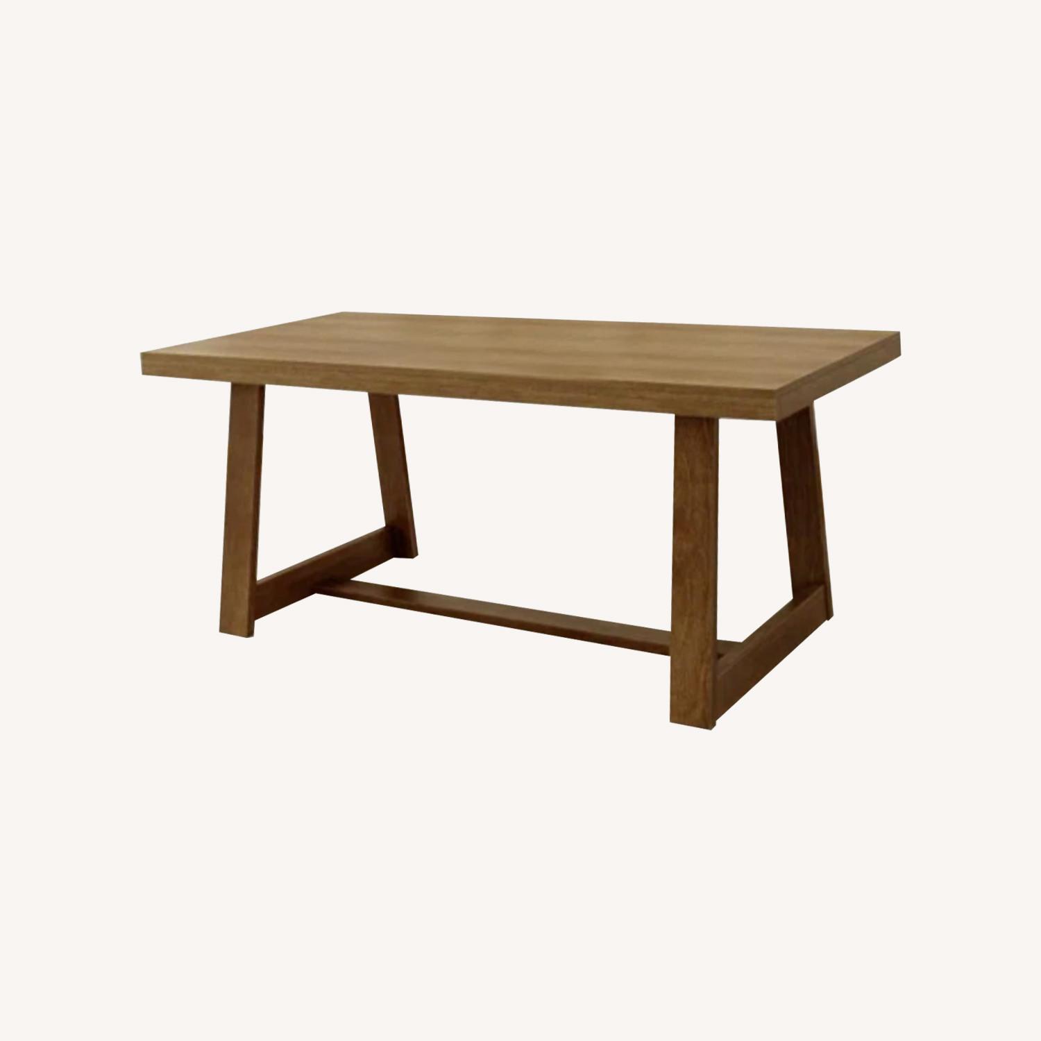 Wayfair Linzy Pine Solid Wood Dining Table - image-0