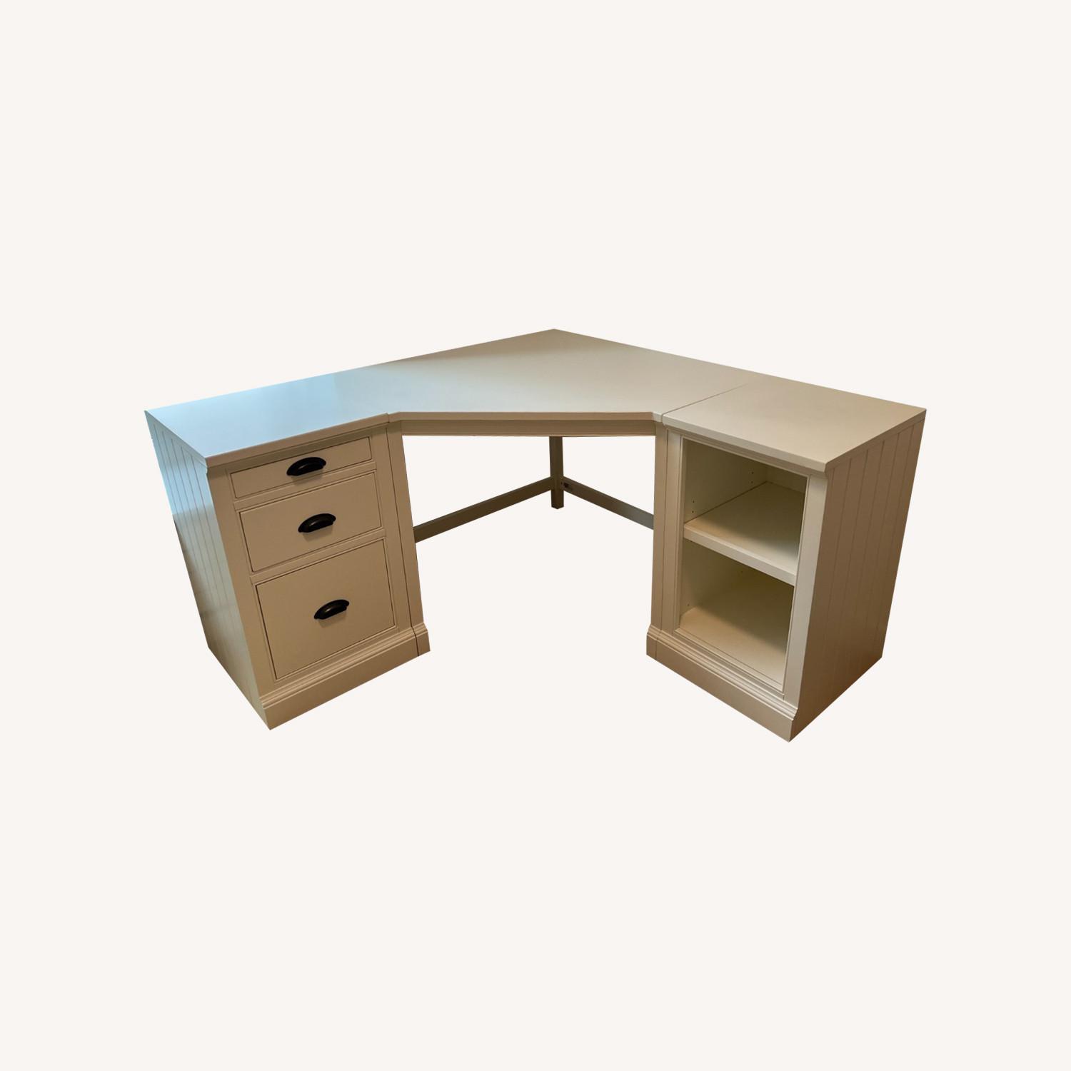 Pottery Barn Corner Desk - image-0