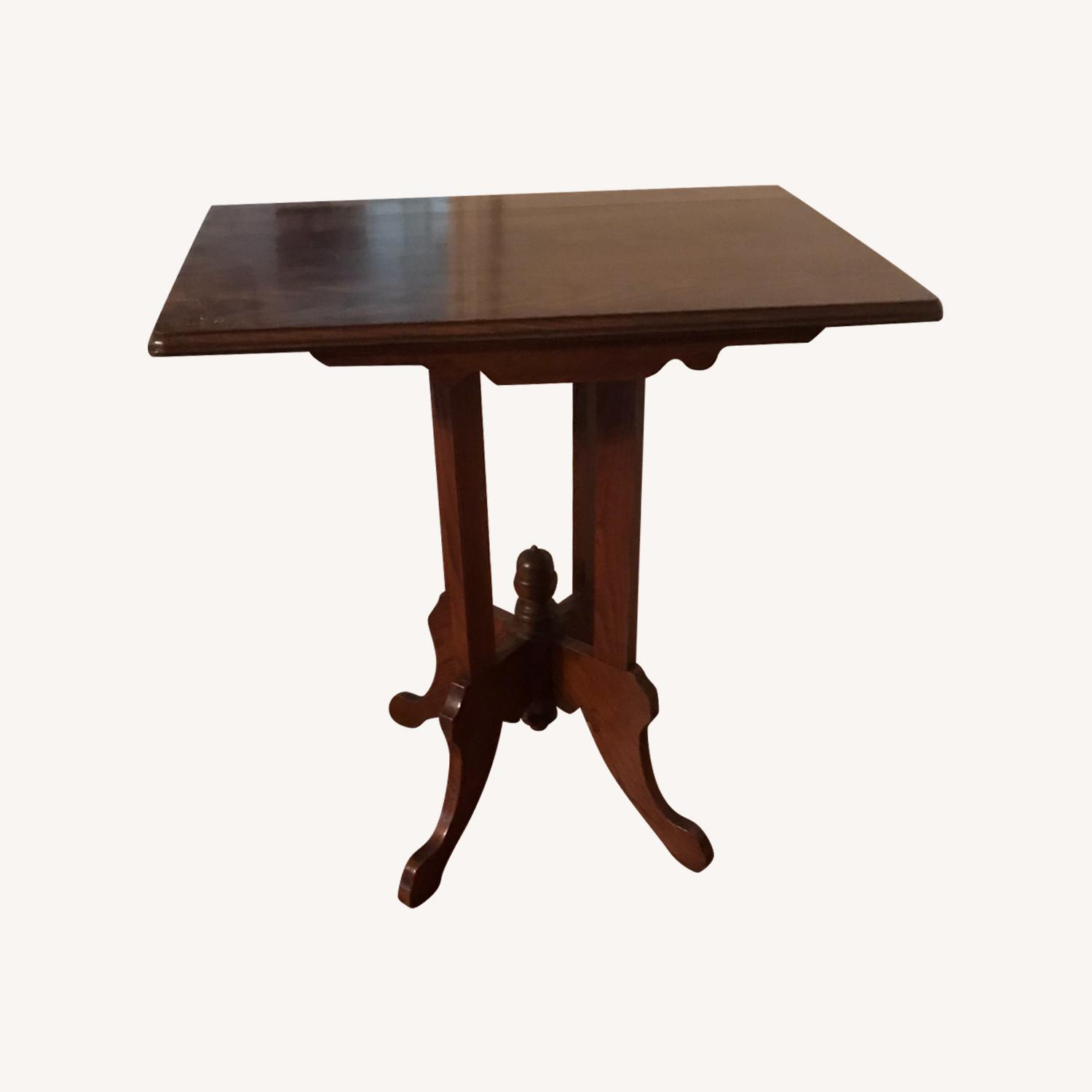 American Victorian Parlor Table - image-0