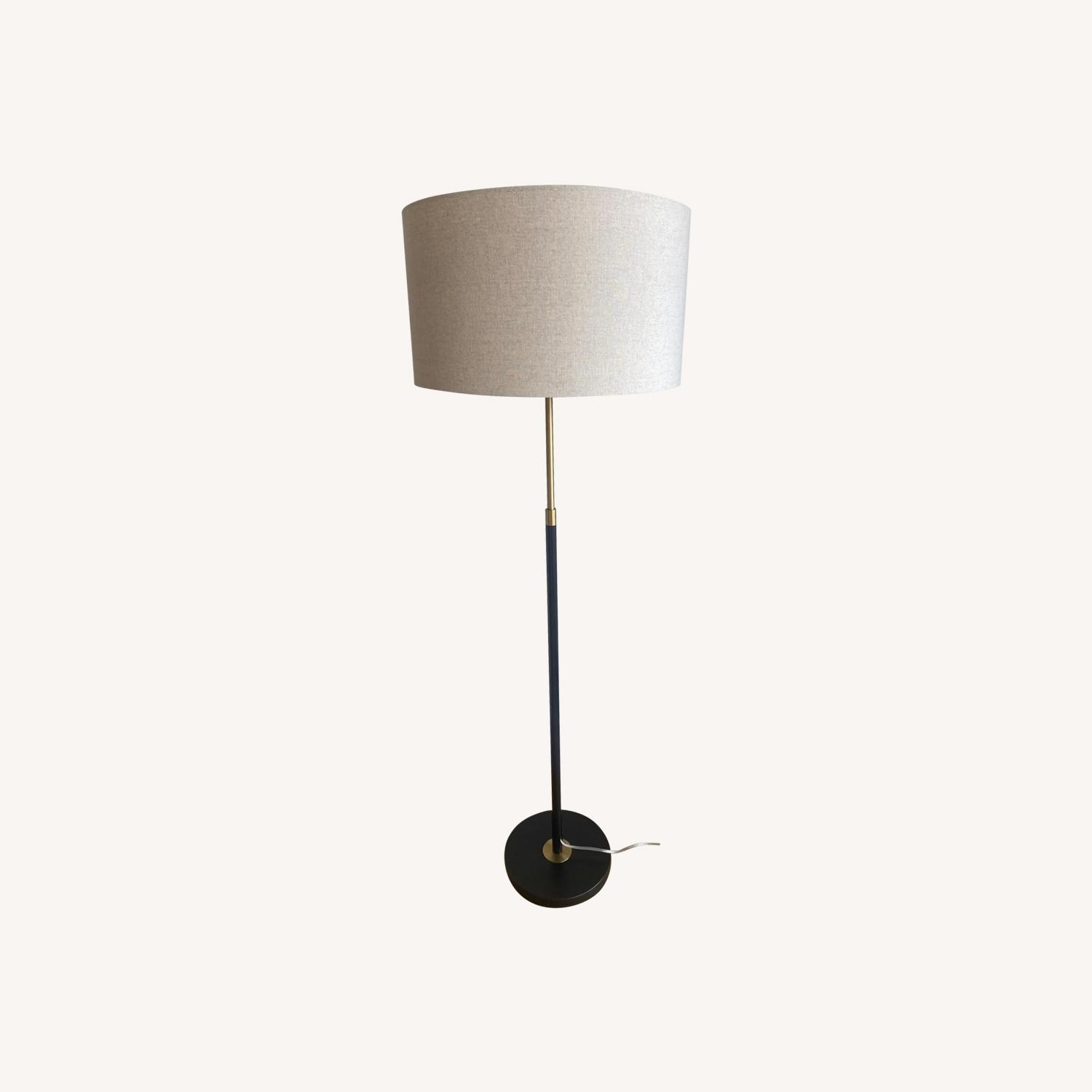 West Elm Telescoping Adjustable Floor Lamp - image-0
