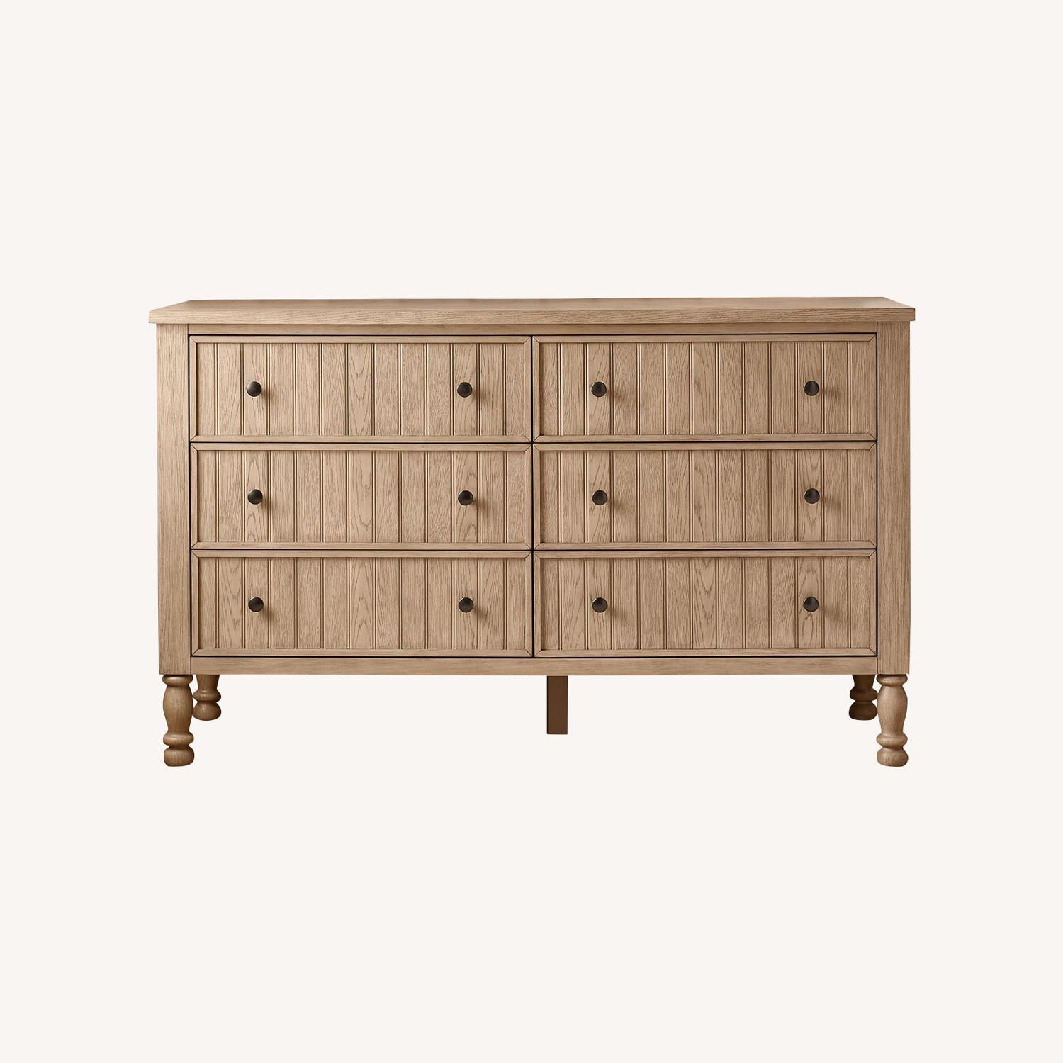Pottery Barn Kids Catalina Beadboard Extra-Wide Dresser - image-0