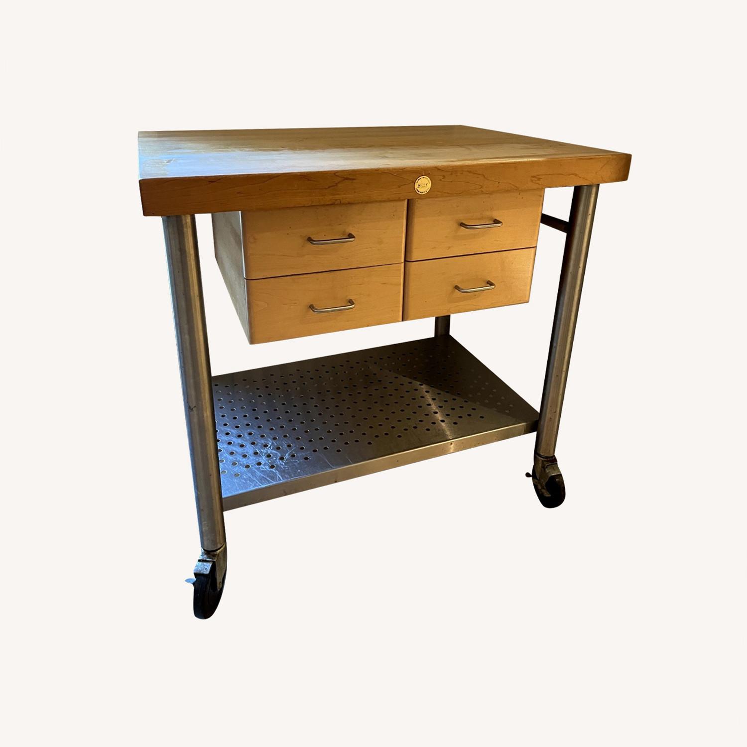 Boos 2.5" Butcher Block Table - image-0