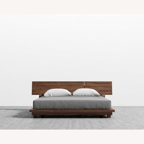 Used Rove Concepts King Bed Frame Wood for sale on AptDeco