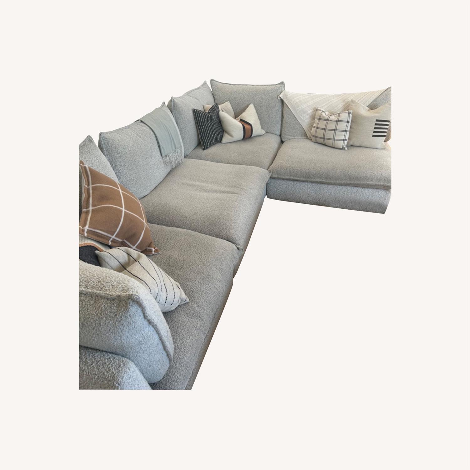 Arhaus Large Sectional Couch - image-0