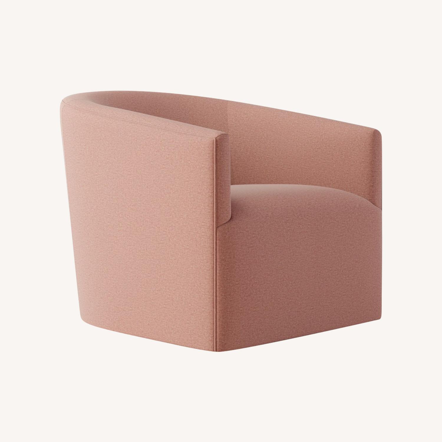 Pottery Barn Baldwin Swivel Chair - image-0