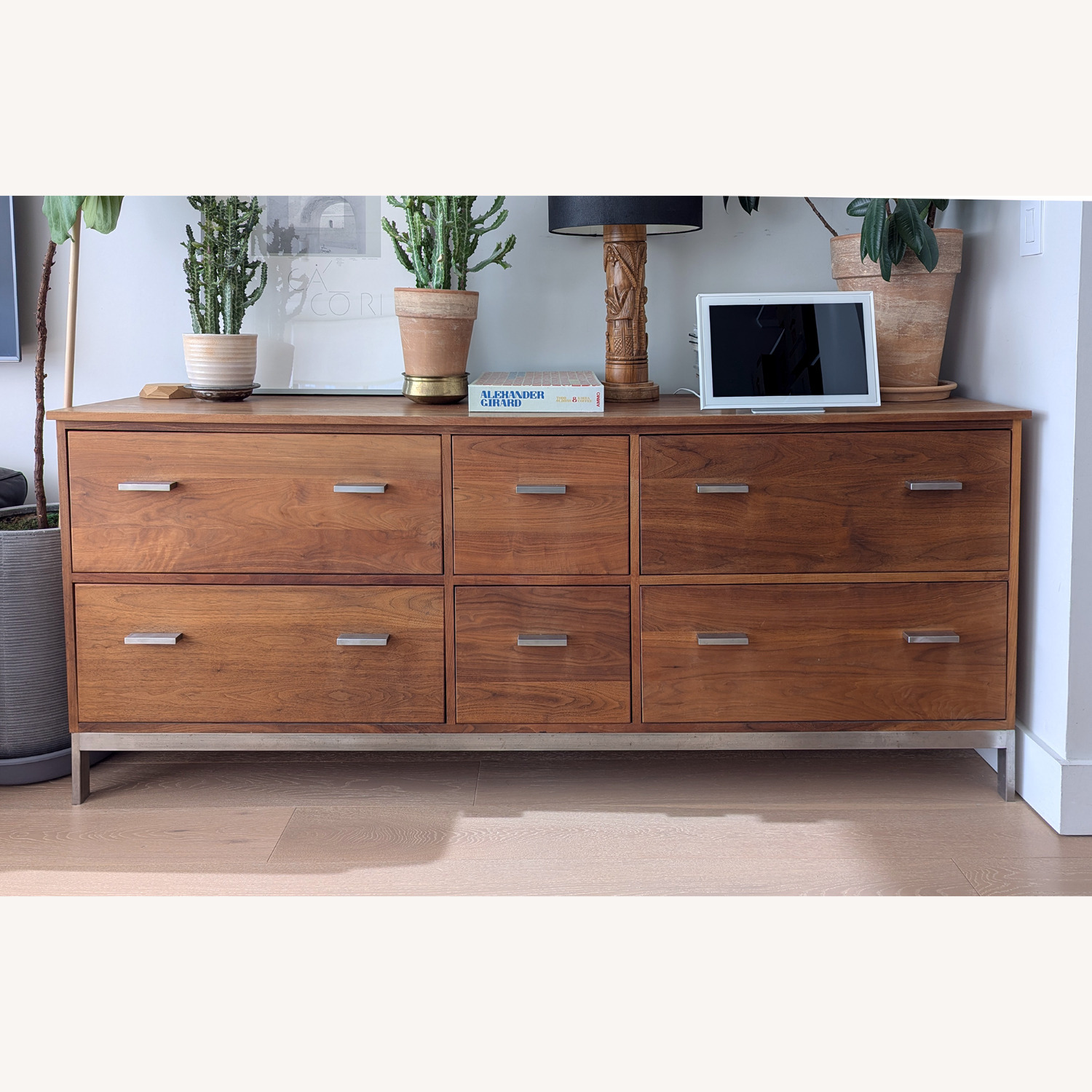 Room & Board Walnut Linear Dresser - AptDeco