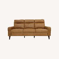 Crafton Incliner Sofa Left - Waxy Tan Leather