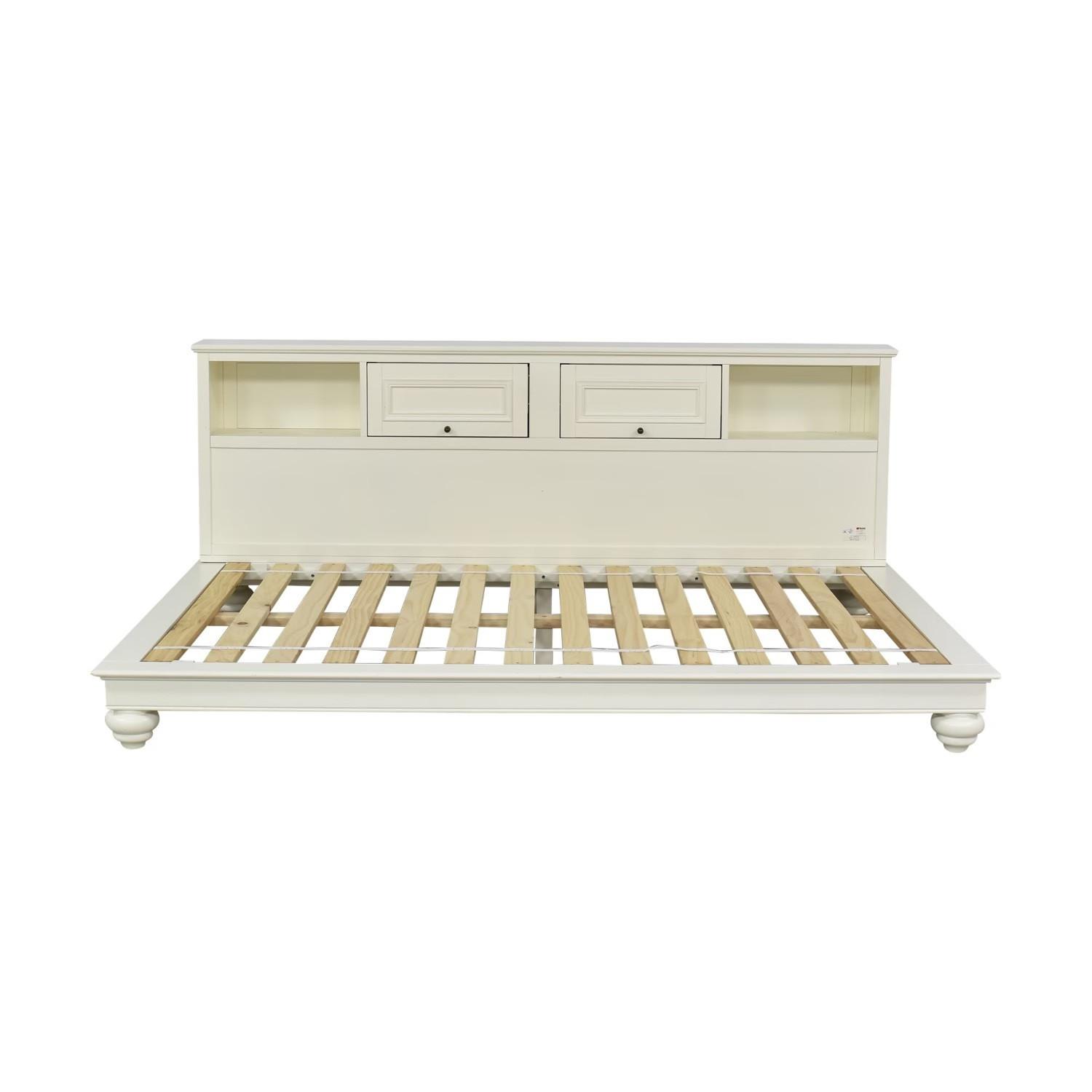 Pottery Barn Chelsea Bed White Full size - image-7