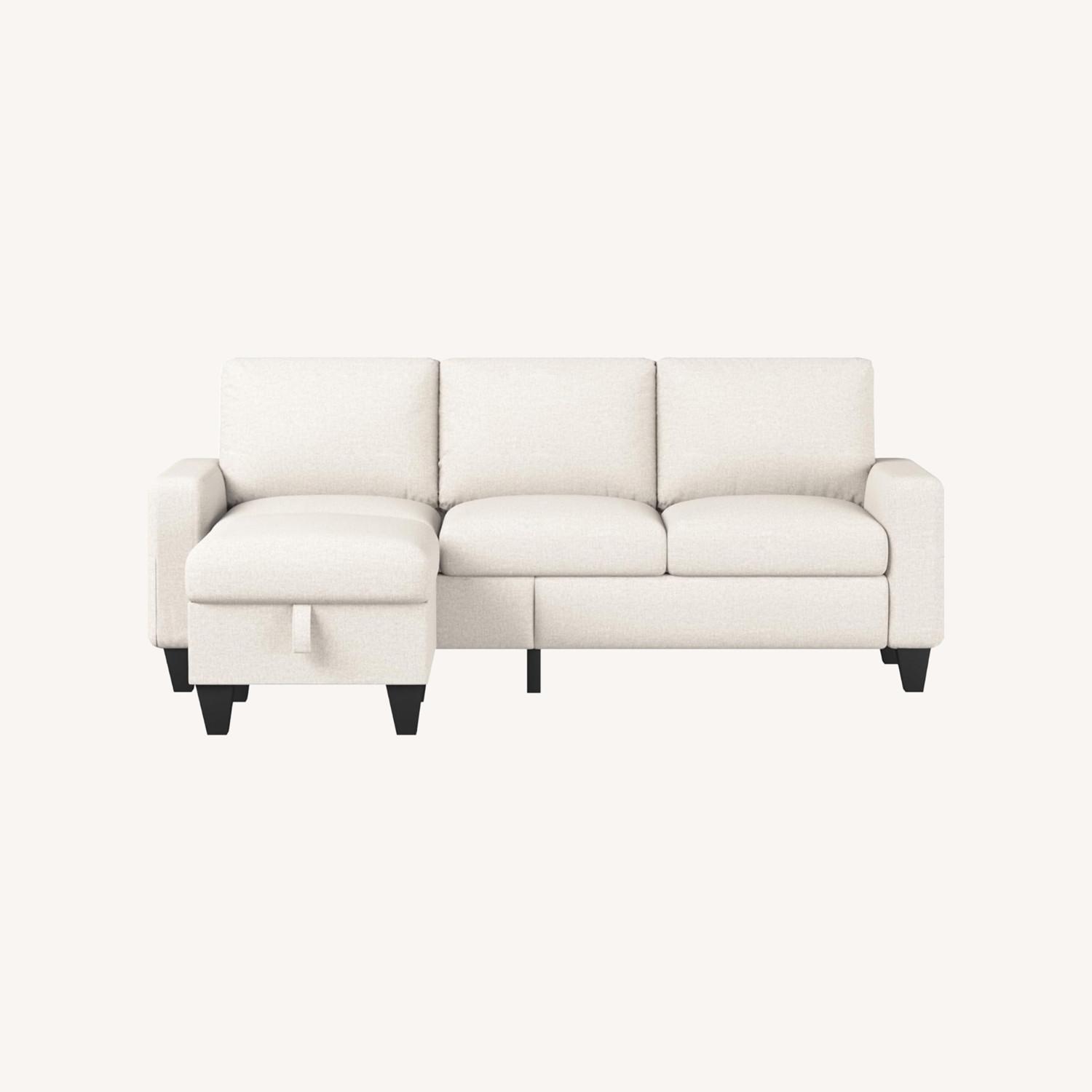 2 Piece Sectional Couch - image-0