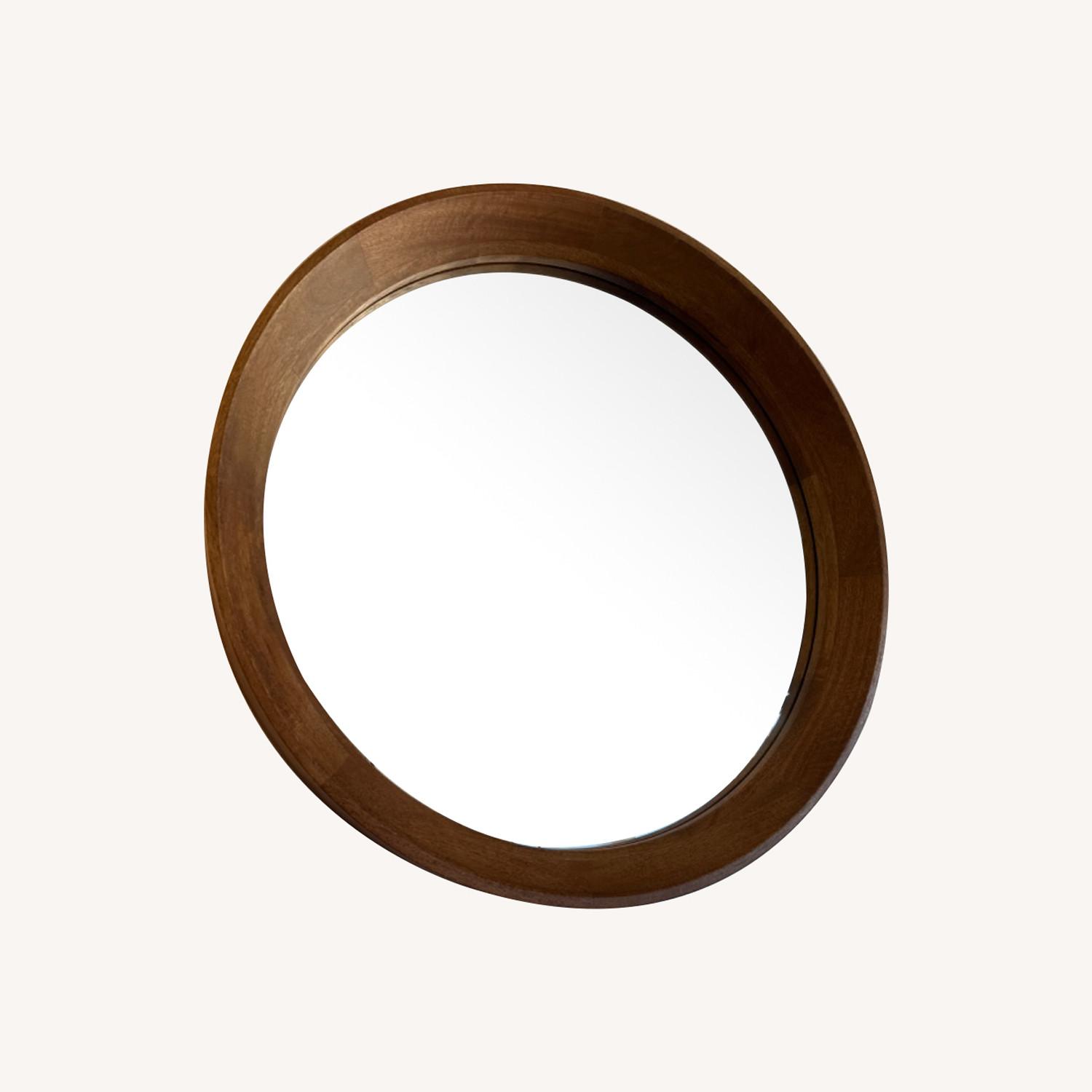 Crate & Barrel Anurhada Round Mirror - image-0