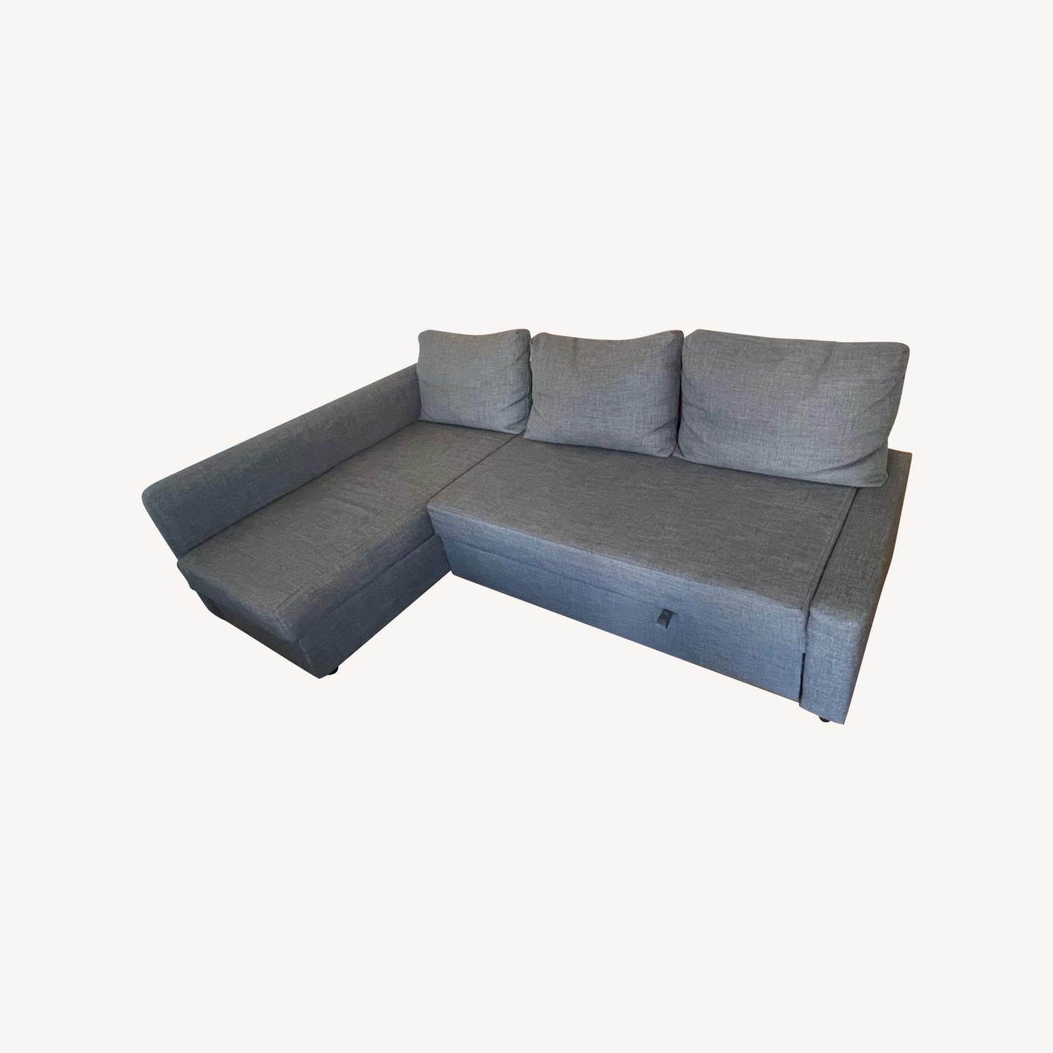 IKEA Sleeper Sofa with Storage - image-0
