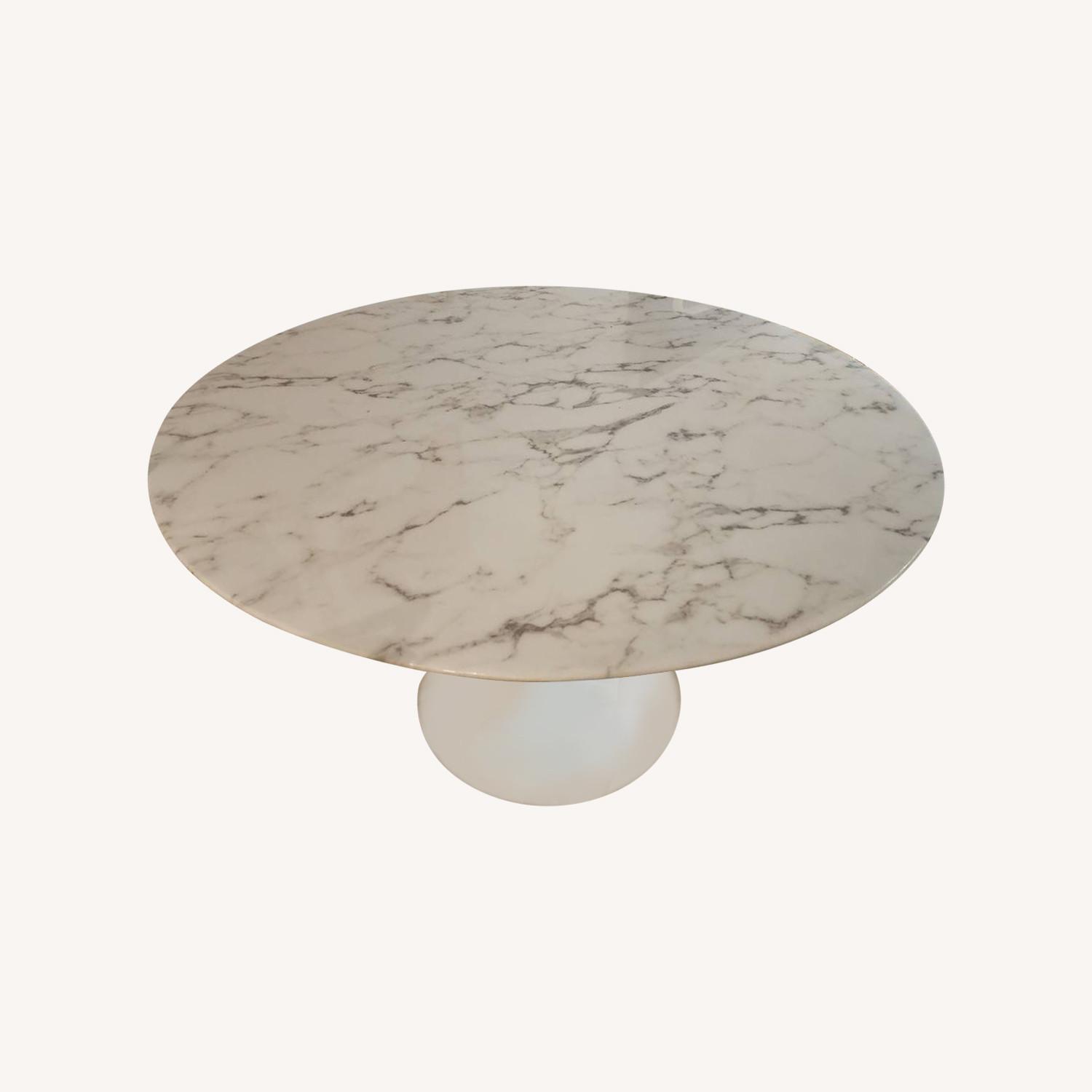 Modway Lippa 48" Artificial Marble Dining Table - image-0