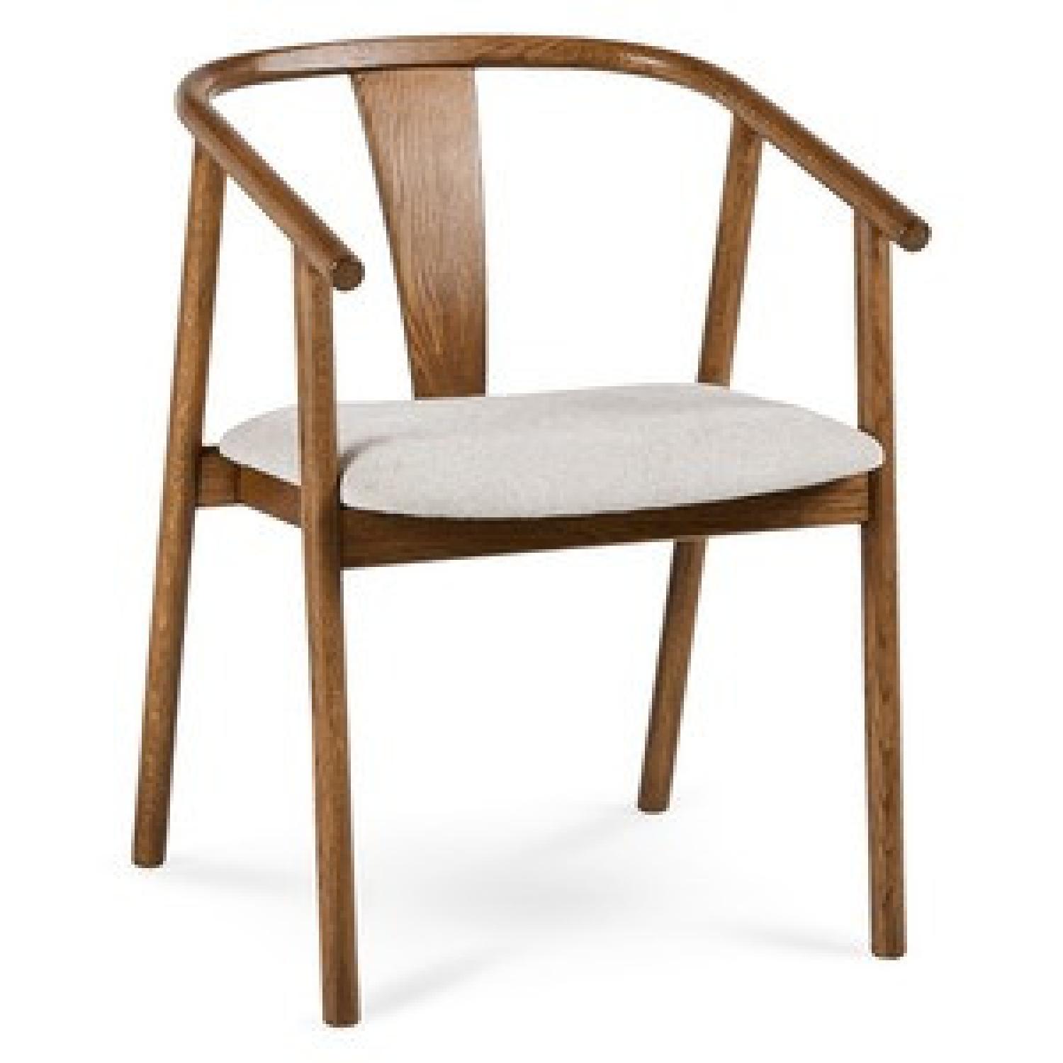 Article Fonra Santolina Gray Smoked Oak Dining Chair - image-3