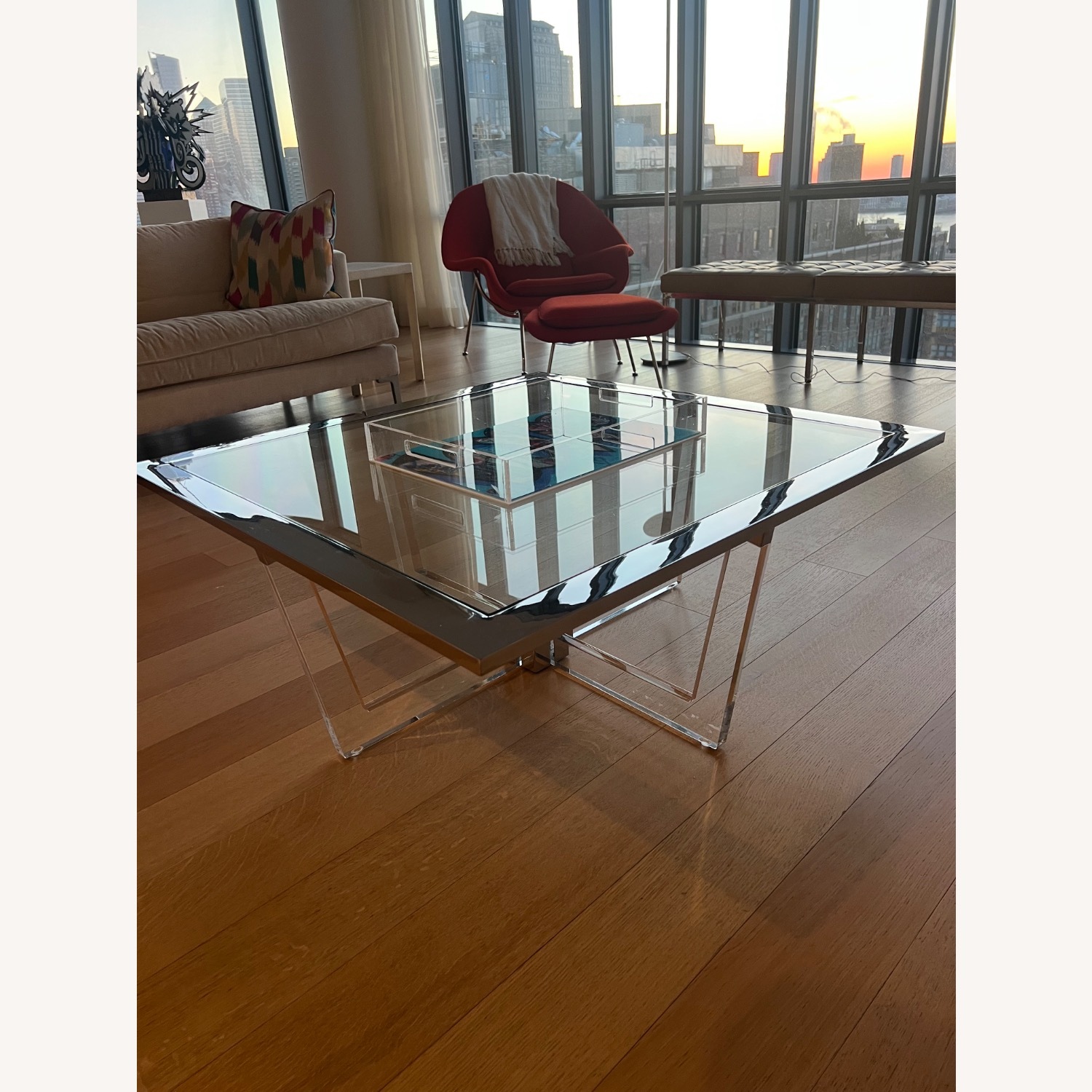 Safavieh Hermina Acrylic Coffee Table - image-13