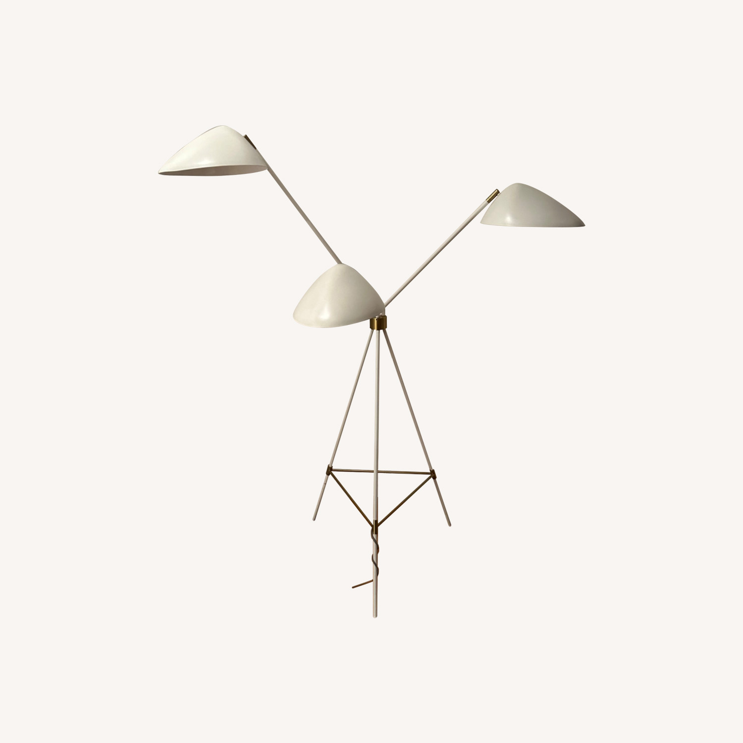 Image of West Elm Mid-century 3-light Floor Lamp