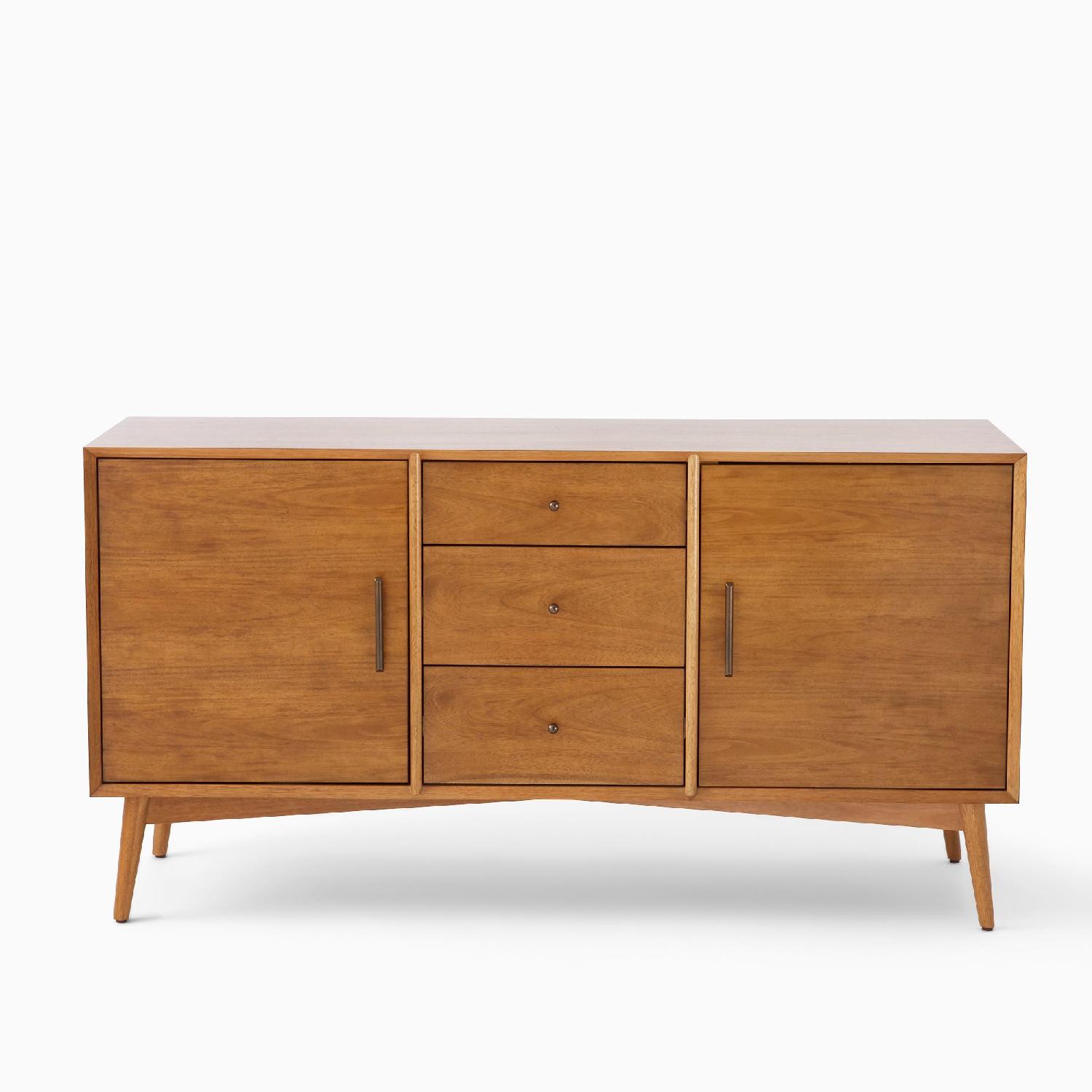 West Elm Media Console Buffet Table Mid-Century Modern - image-4