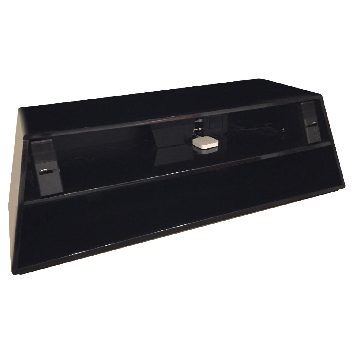 Modern Black High Gloss TV Stand/Credenza - image-0