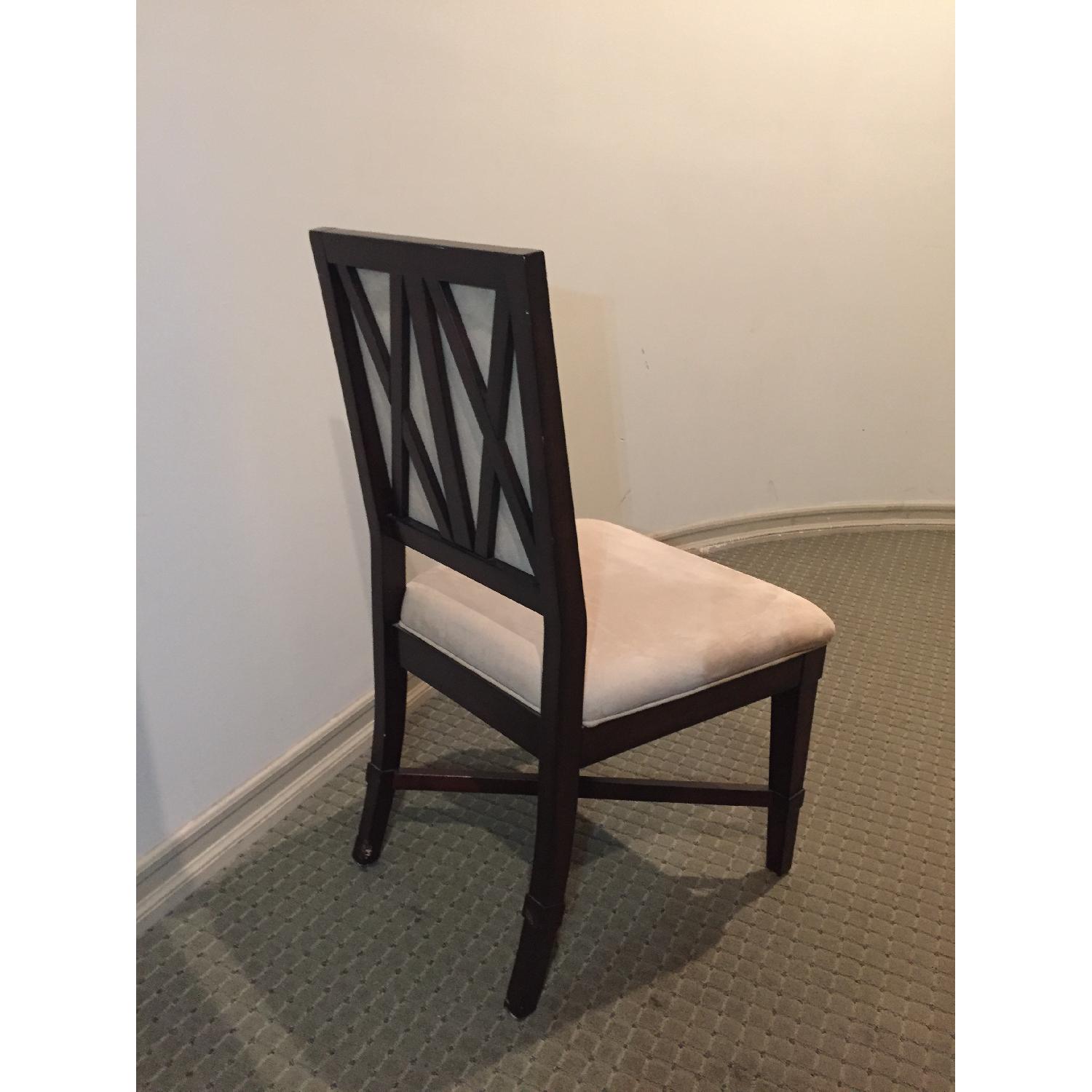 Dark Brown/Espresso Dining Room Chairs - image-2