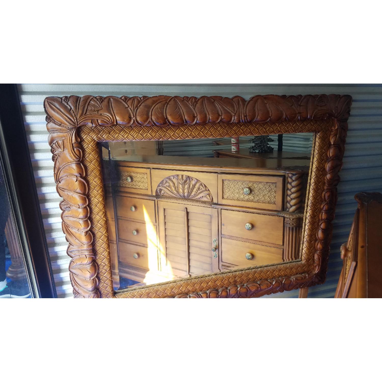 Progressive Furniture Large Triple Dresser w/ Mirror - image-6