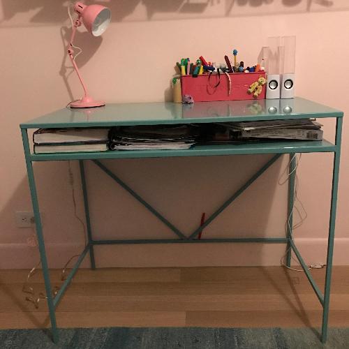 Used Room & Board Slim Metal Desk for sale on AptDeco