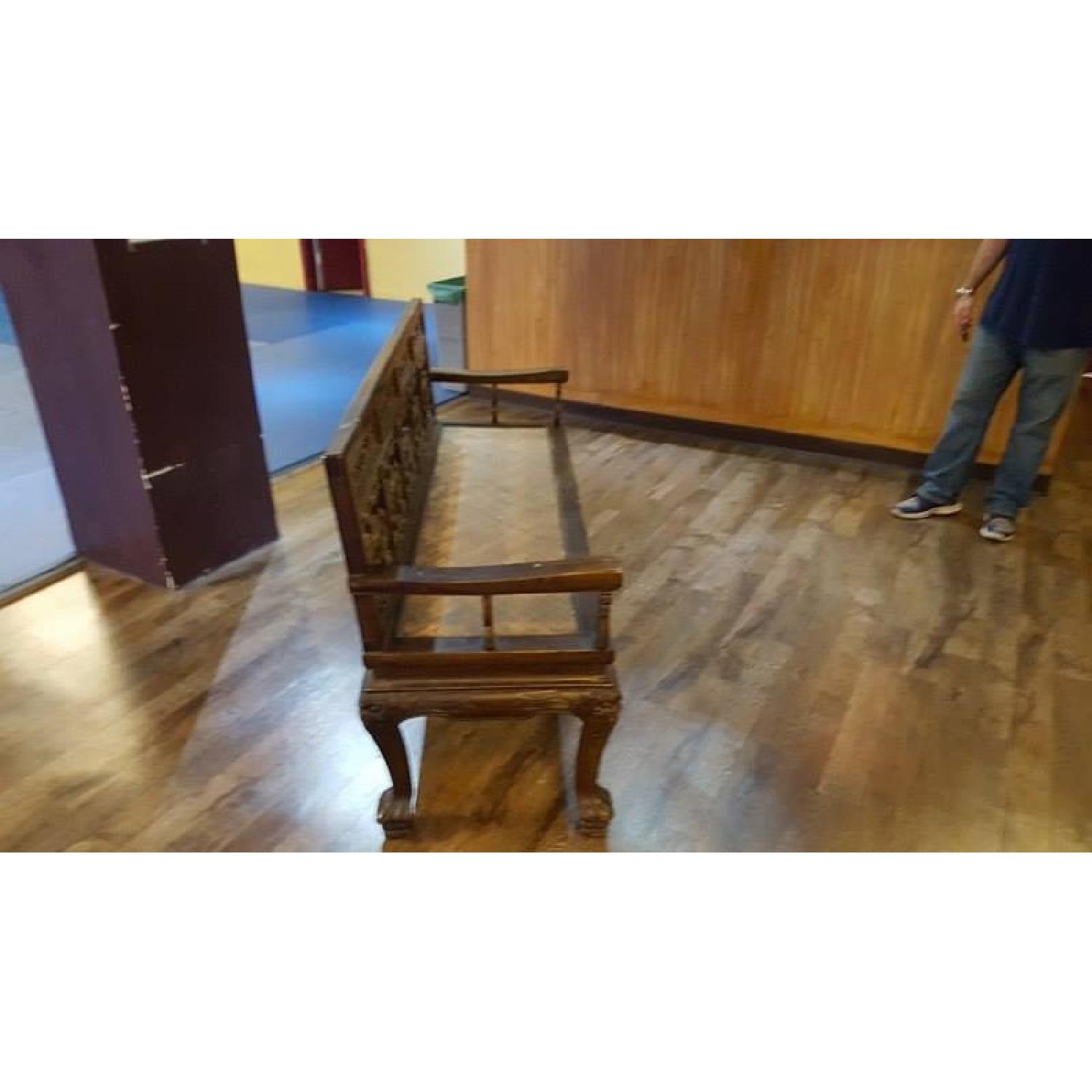 Pearl River Mart Chinese Style Traditional Scholar Bench - image-3