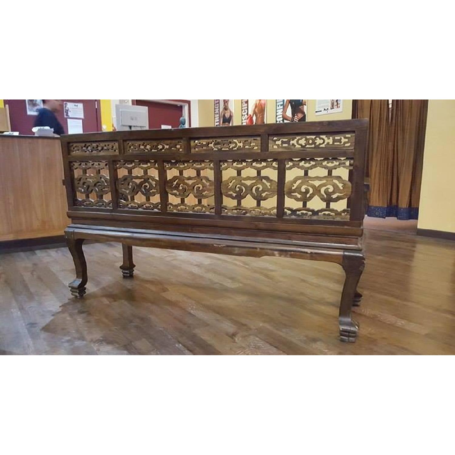 Pearl River Mart Chinese Style Traditional Scholar Bench - image-4