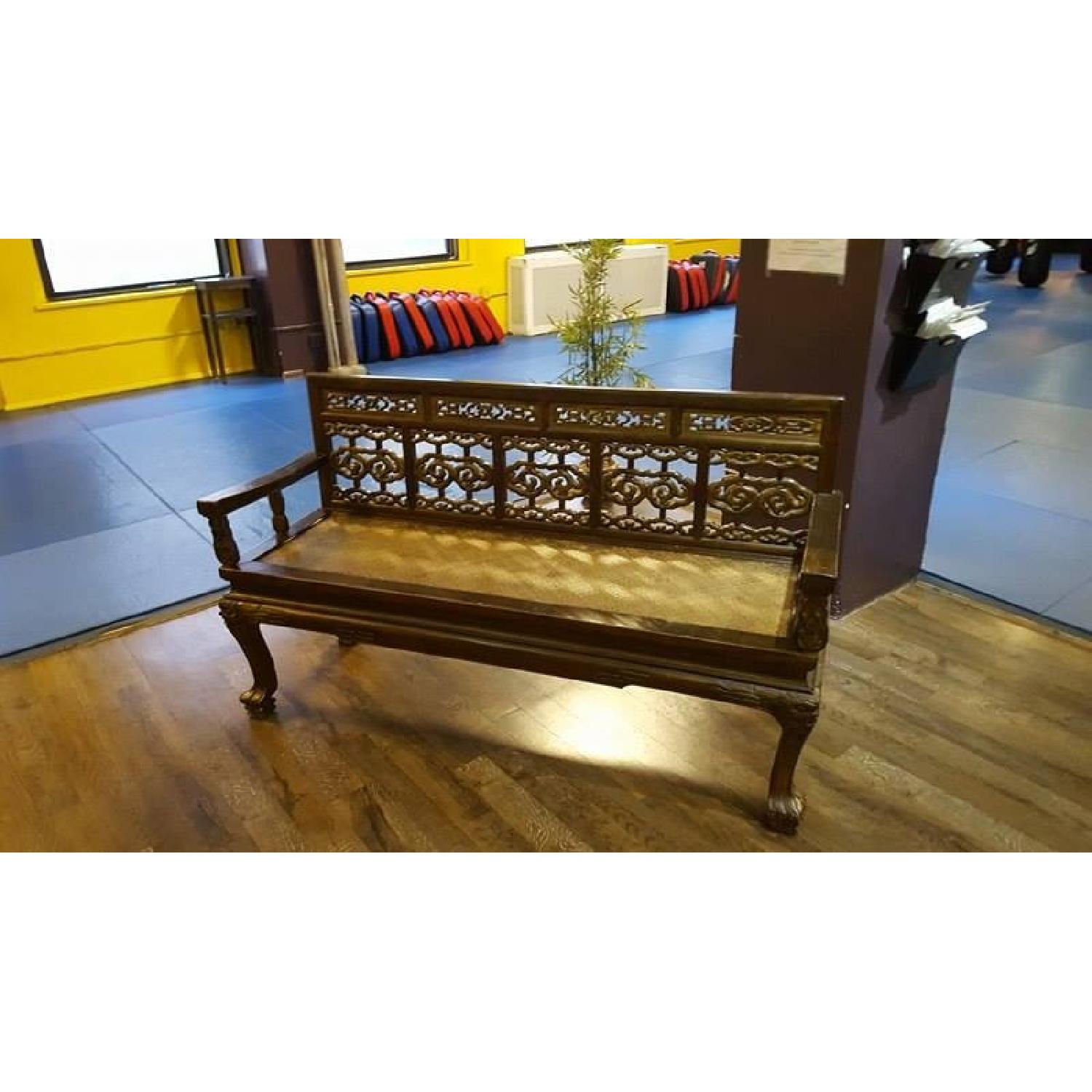 Pearl River Mart Chinese Style Traditional Scholar Bench - image-5