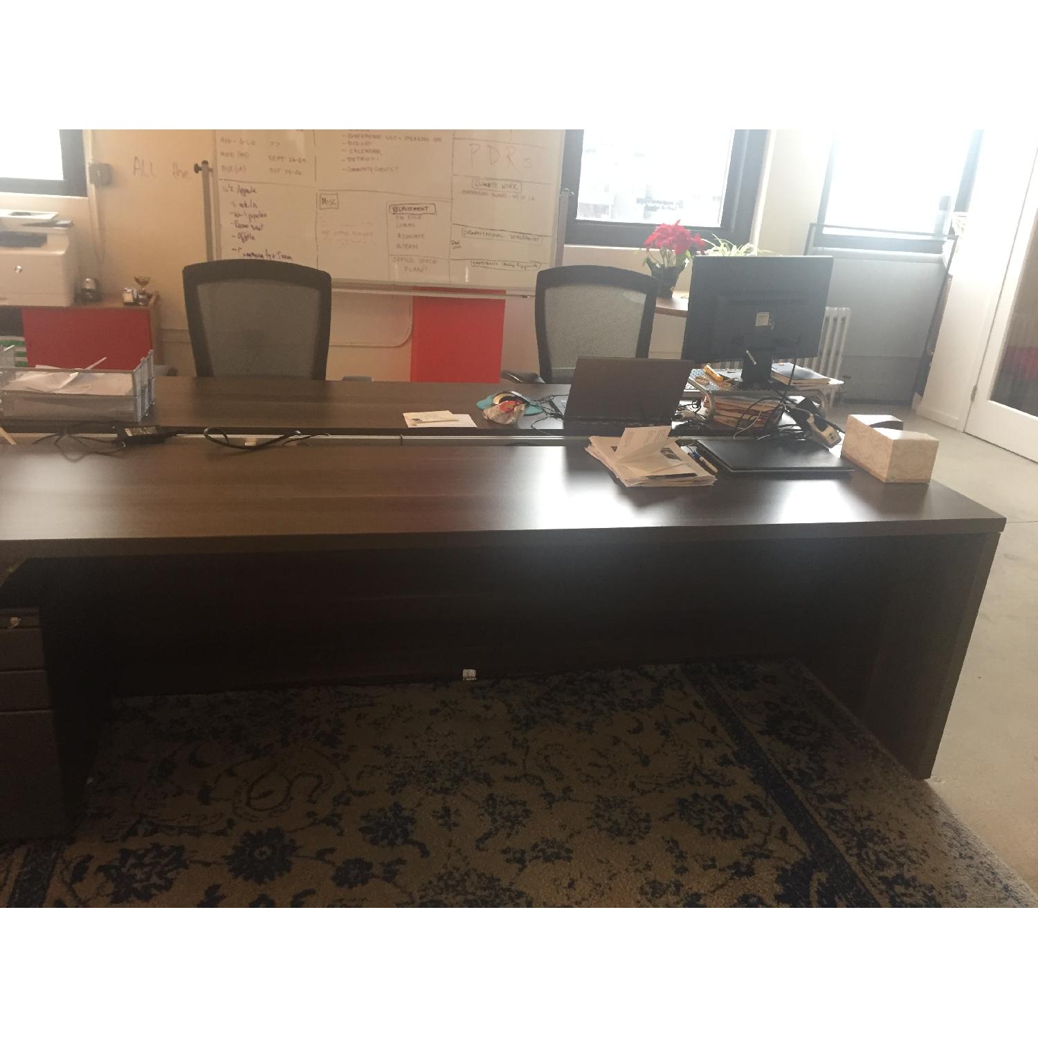 Steelcase Large 2 Person Desk - image-1